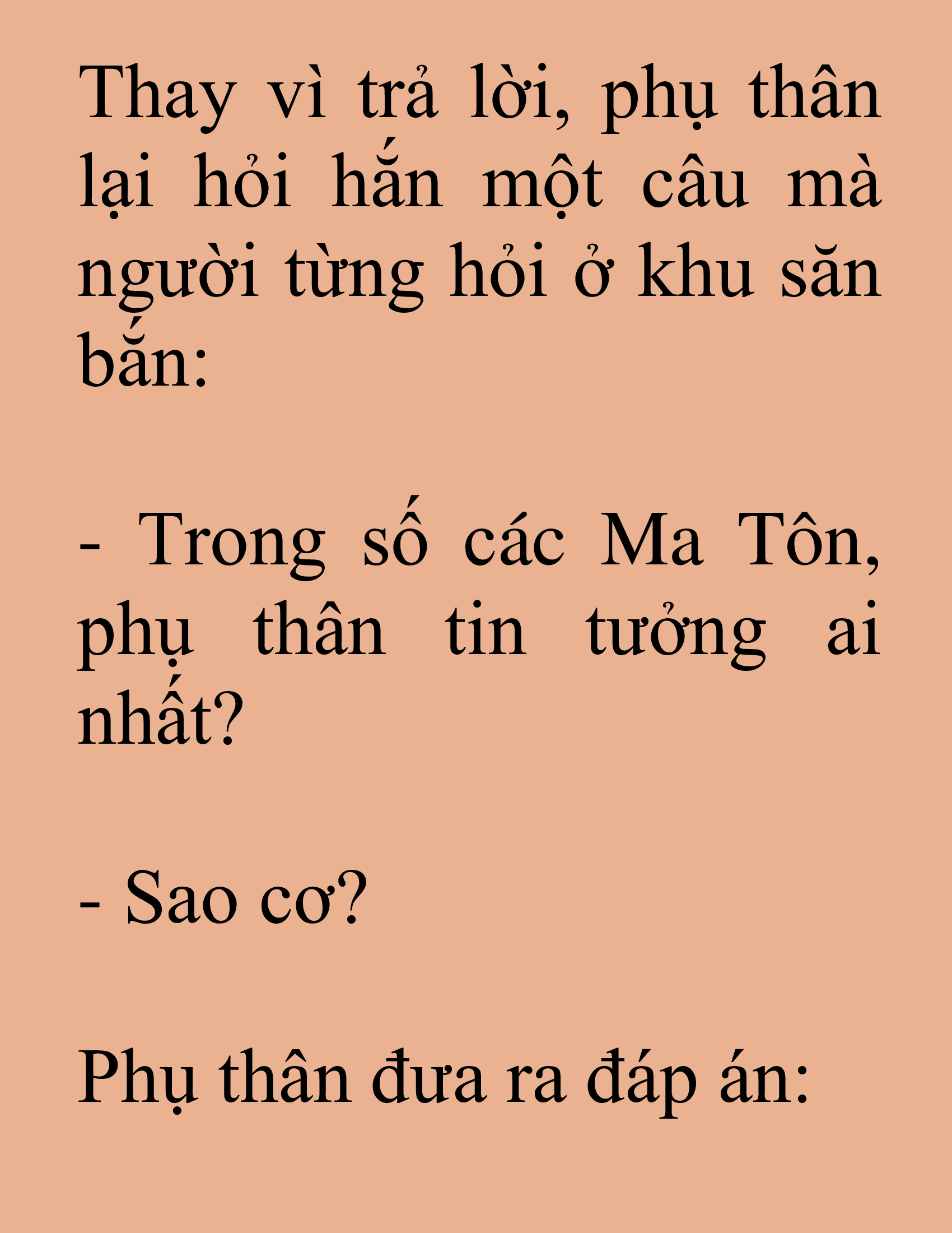 Đọc truyện SNVT[NOVEL] Tuyệt Thế Hồi Quy - Chương 16: Ma Đạo Trong Suy Nghĩ Của Ta