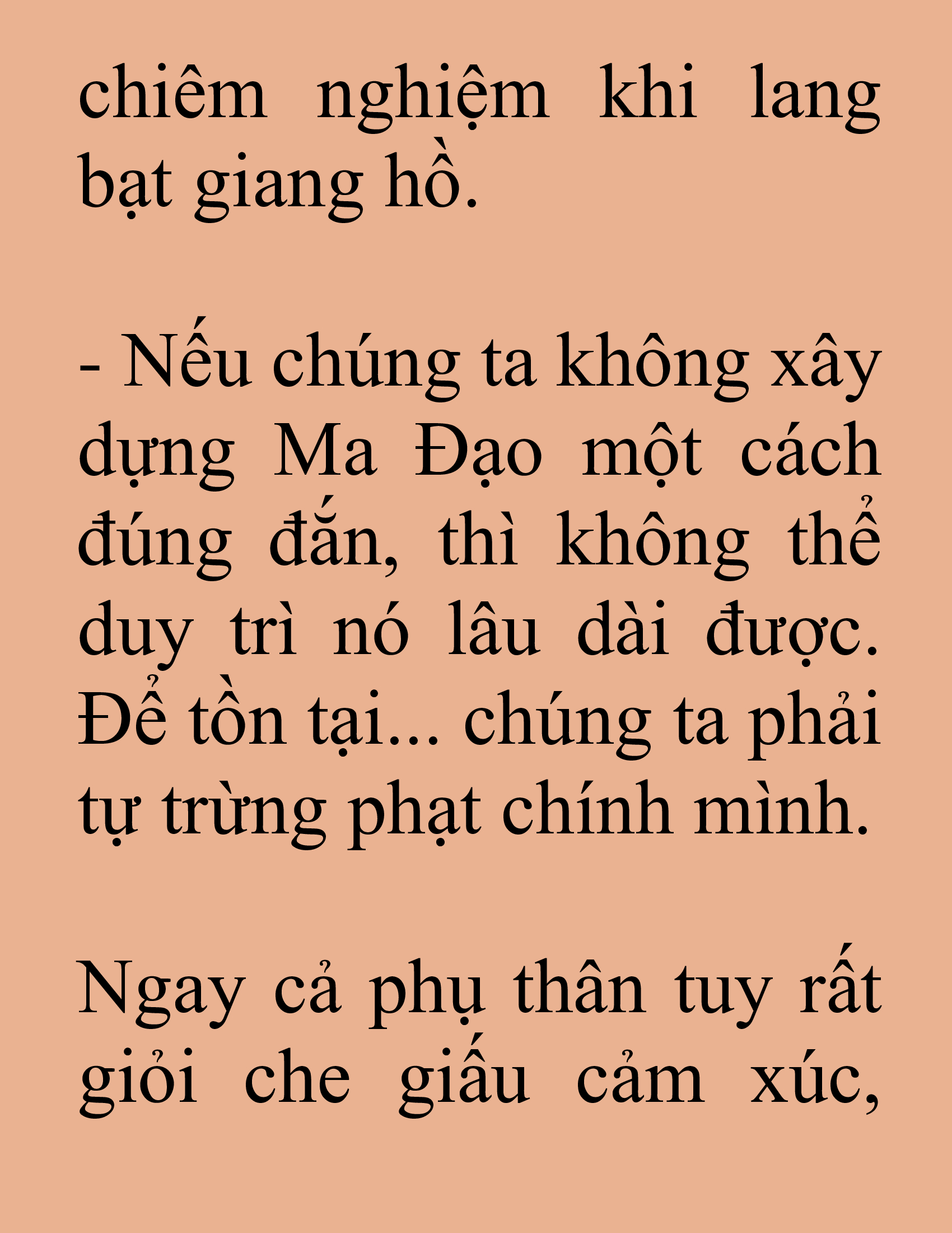 Đọc truyện SNVT[NOVEL] Tuyệt Thế Hồi Quy - Chương 17: Ma Đạo Trong Suy Nghĩ Của Ta