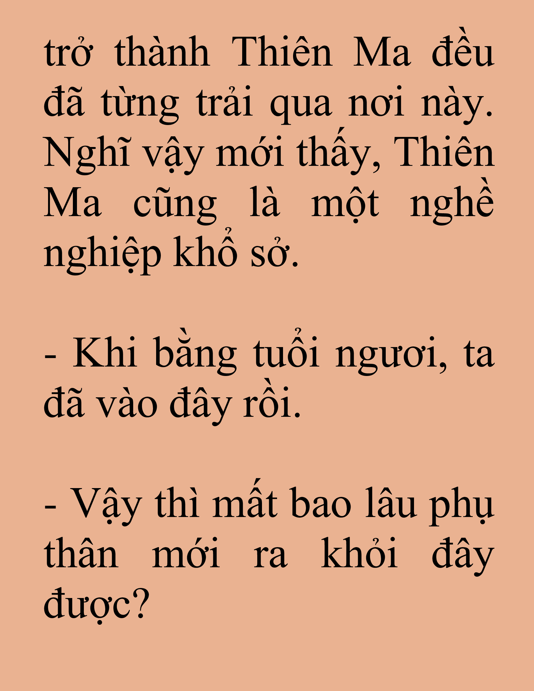 Đọc truyện SNVT[NOVEL] Tuyệt Thế Hồi Quy - Chương 17: Ma Đạo Trong Suy Nghĩ Của Ta