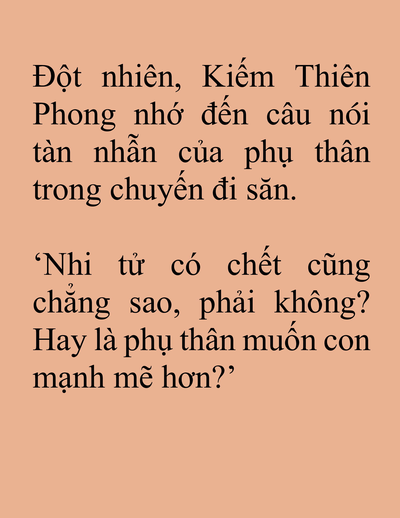 Đọc truyện SNVT[NOVEL] Tuyệt Thế Hồi Quy - Chương 17: Ma Đạo Trong Suy Nghĩ Của Ta