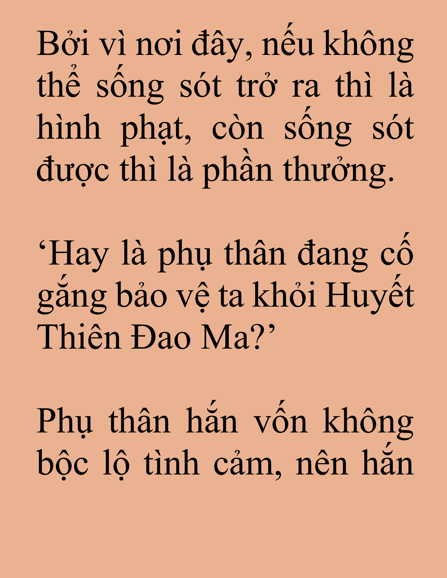 Đọc truyện SNVT[NOVEL] Tuyệt Thế Hồi Quy - Chương 17: Ma Đạo Trong Suy Nghĩ Của Ta