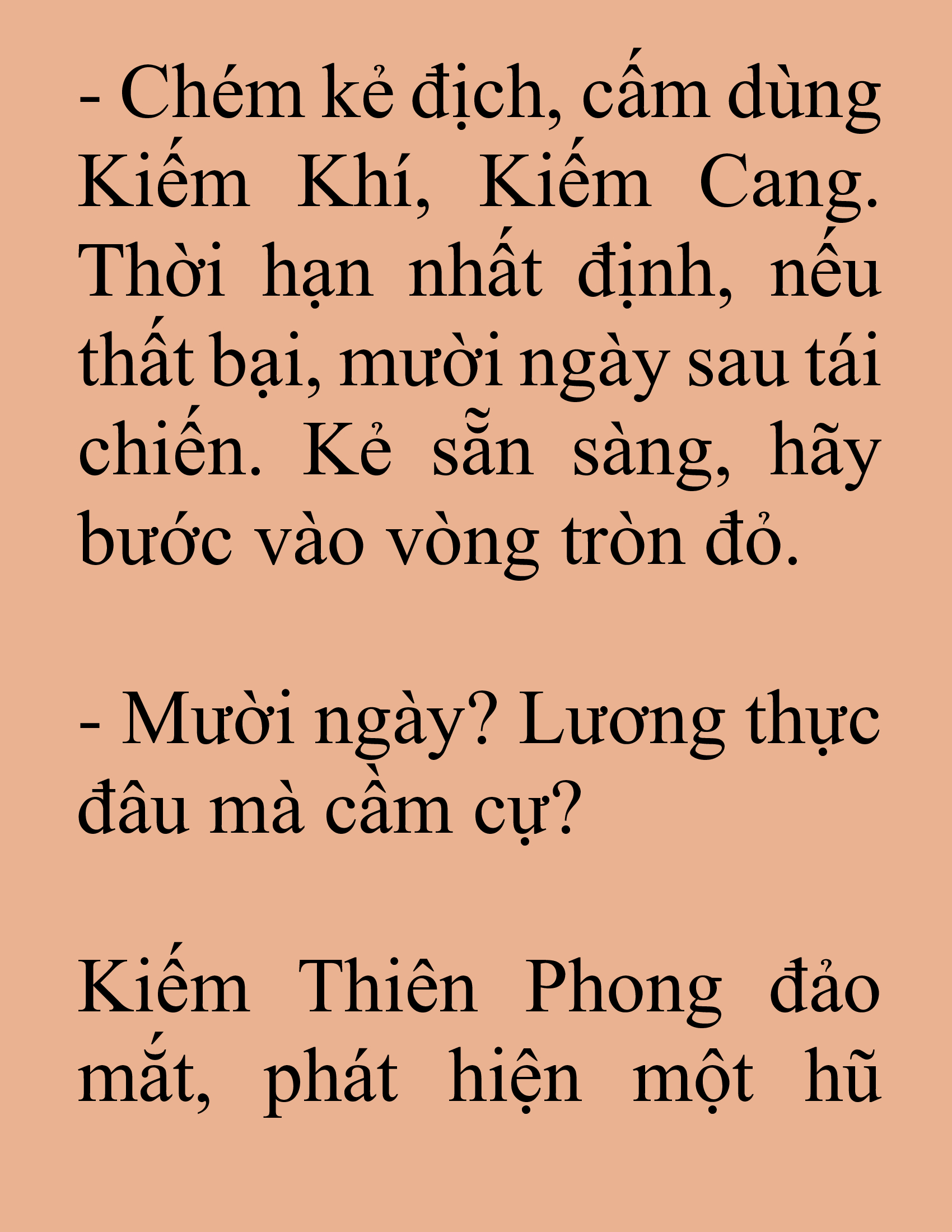 Đọc truyện SNVT[NOVEL] Tuyệt Thế Hồi Quy - Chương 18: Nóng Giận Là Thua