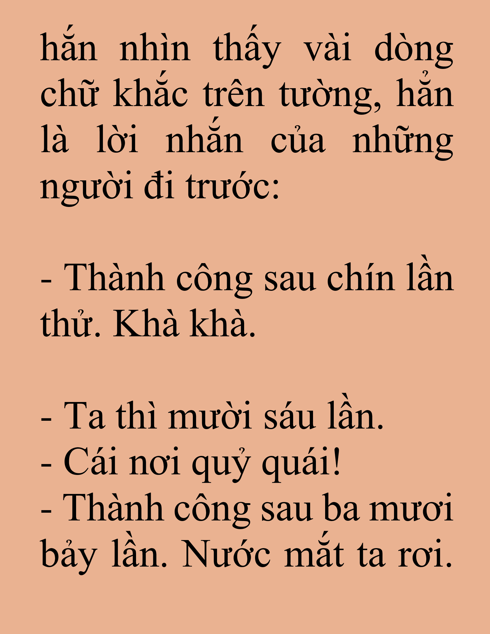 Đọc truyện SNVT[NOVEL] Tuyệt Thế Hồi Quy - Chương 18: Nóng Giận Là Thua