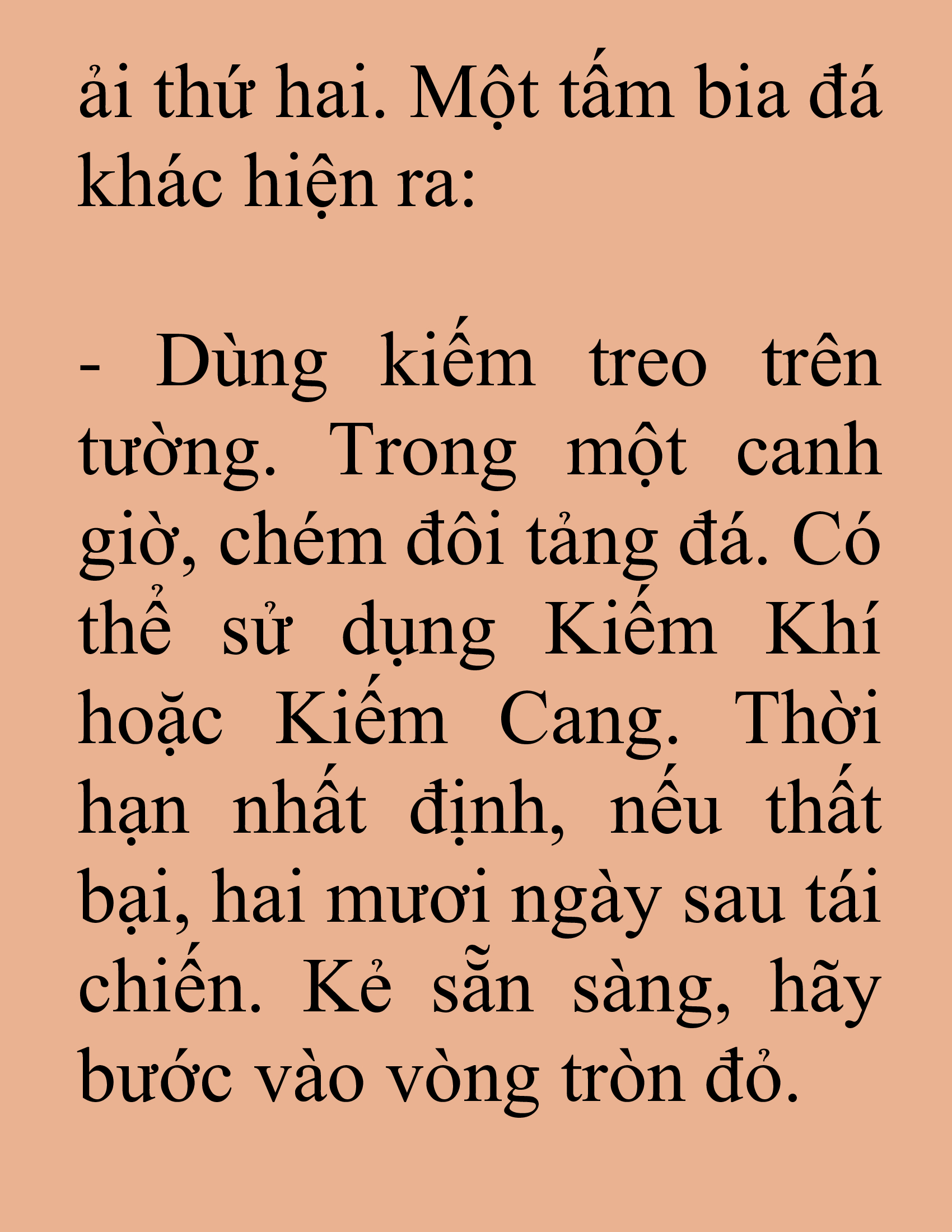 Đọc truyện SNVT[NOVEL] Tuyệt Thế Hồi Quy - Chương 18: Nóng Giận Là Thua