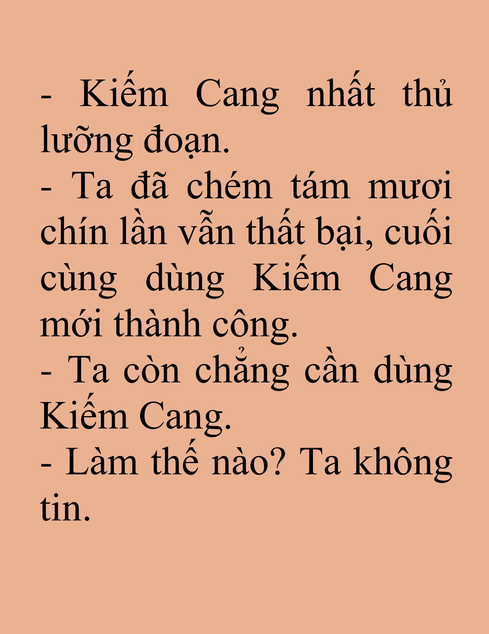 Đọc truyện SNVT[NOVEL] Tuyệt Thế Hồi Quy - Chương 18: Nóng Giận Là Thua