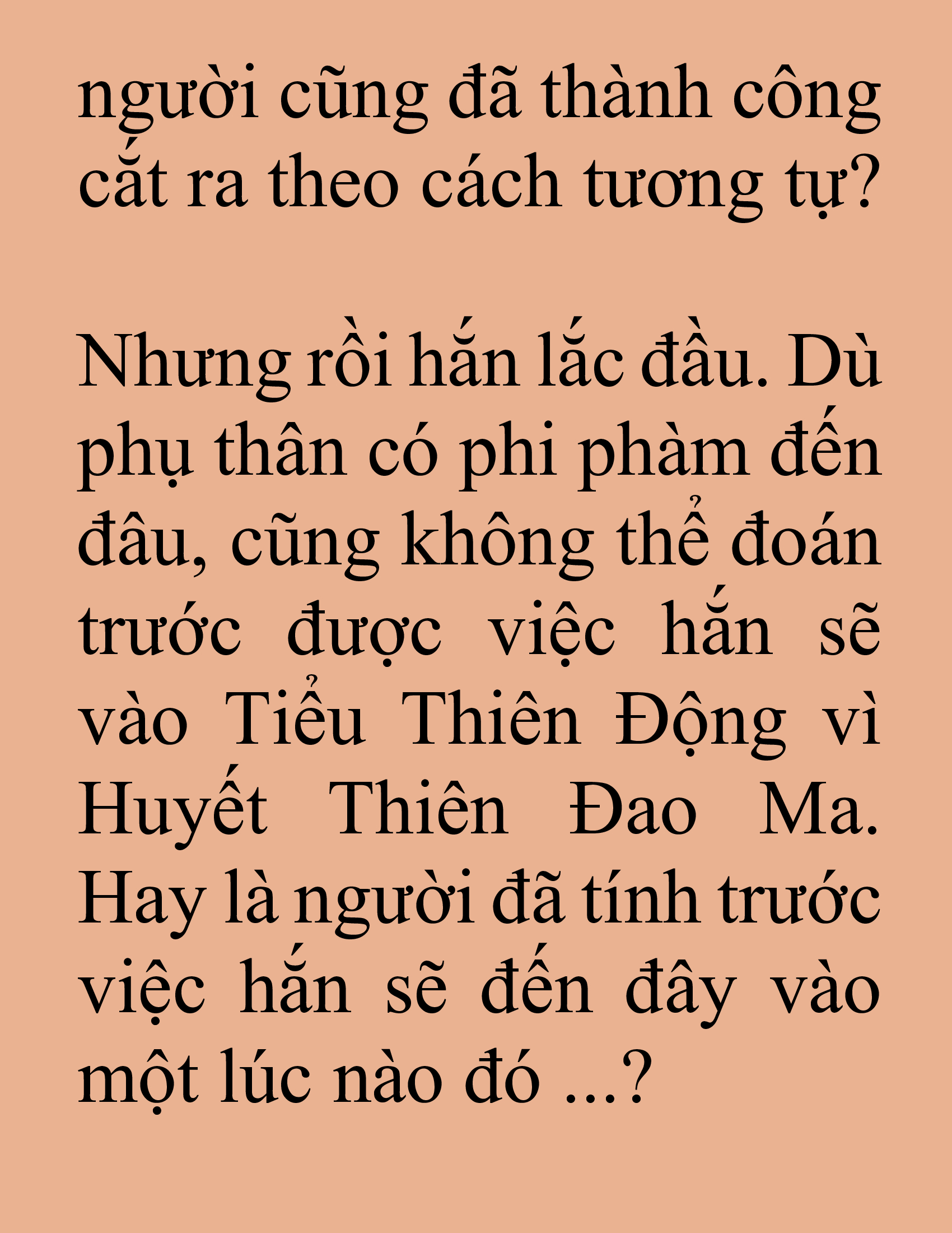 Đọc truyện SNVT[NOVEL] Tuyệt Thế Hồi Quy - Chương 19: Một Ngày Là Đủ