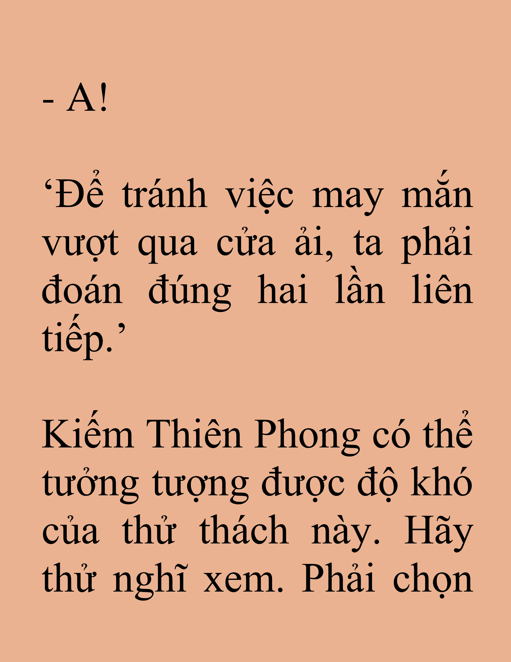 Đọc truyện SNVT[NOVEL] Tuyệt Thế Hồi Quy - Chương 19: Một Ngày Là Đủ