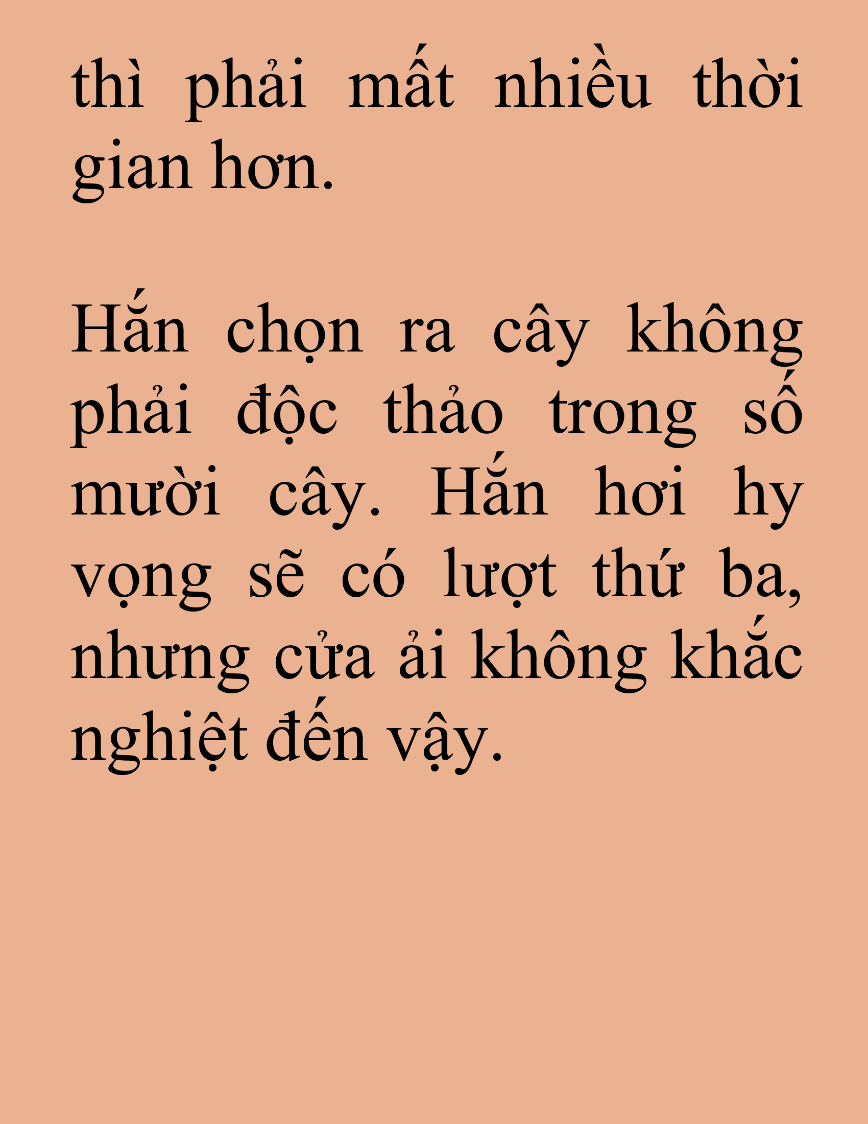 Đọc truyện SNVT[NOVEL] Tuyệt Thế Hồi Quy - Chương 19: Một Ngày Là Đủ