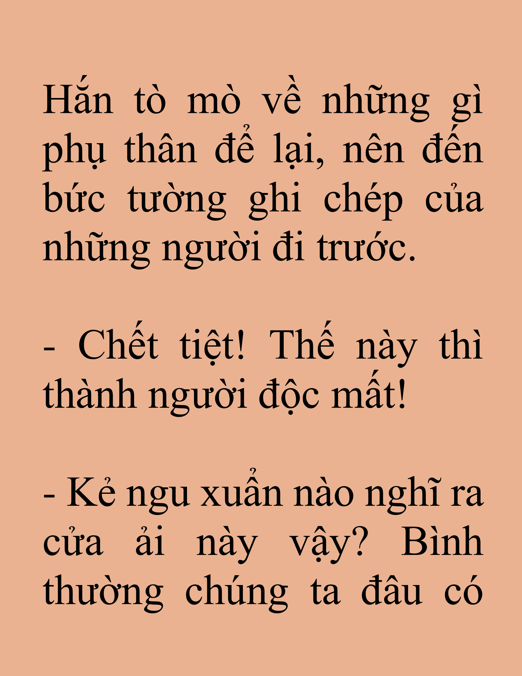 Đọc truyện SNVT[NOVEL] Tuyệt Thế Hồi Quy - Chương 19: Một Ngày Là Đủ