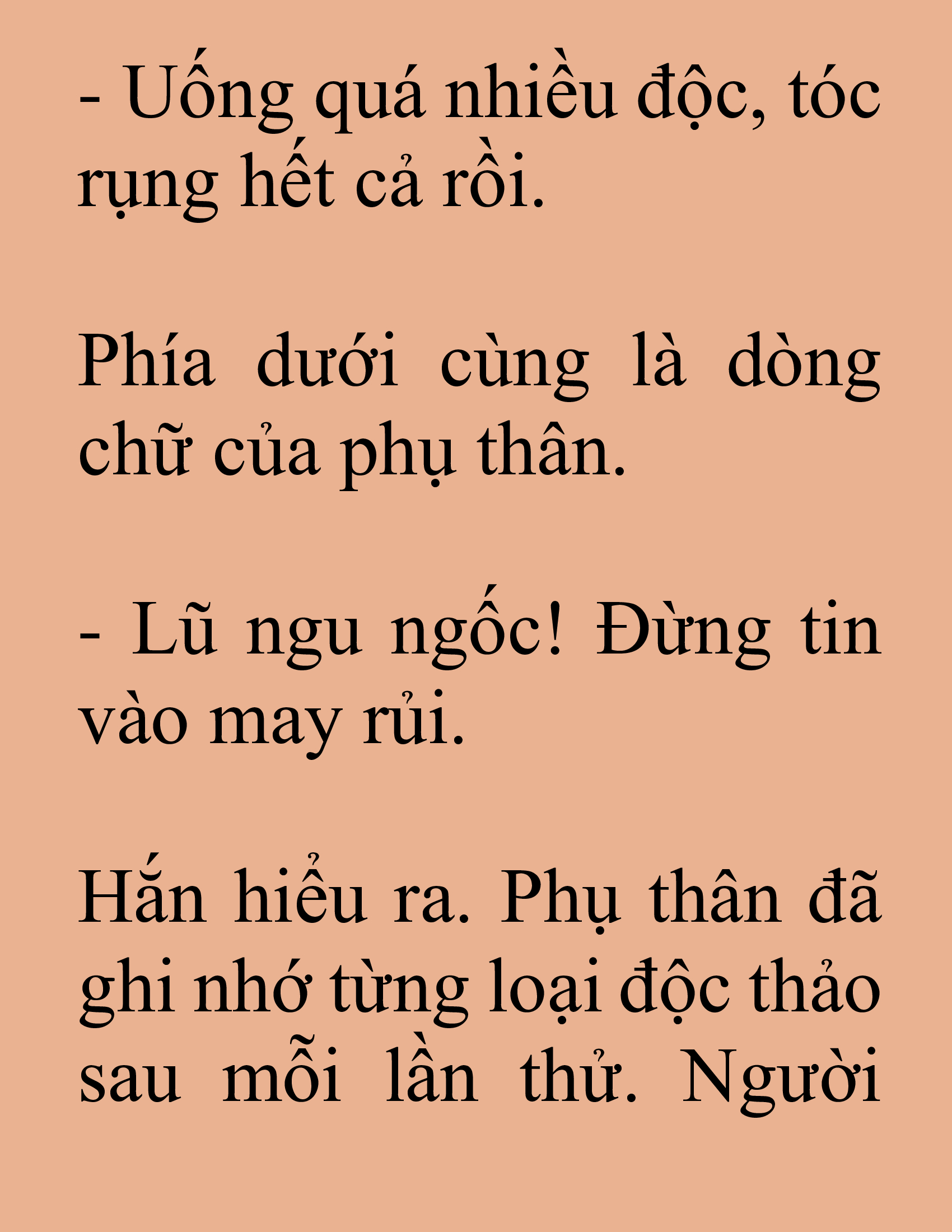 Đọc truyện SNVT[NOVEL] Tuyệt Thế Hồi Quy - Chương 19: Một Ngày Là Đủ