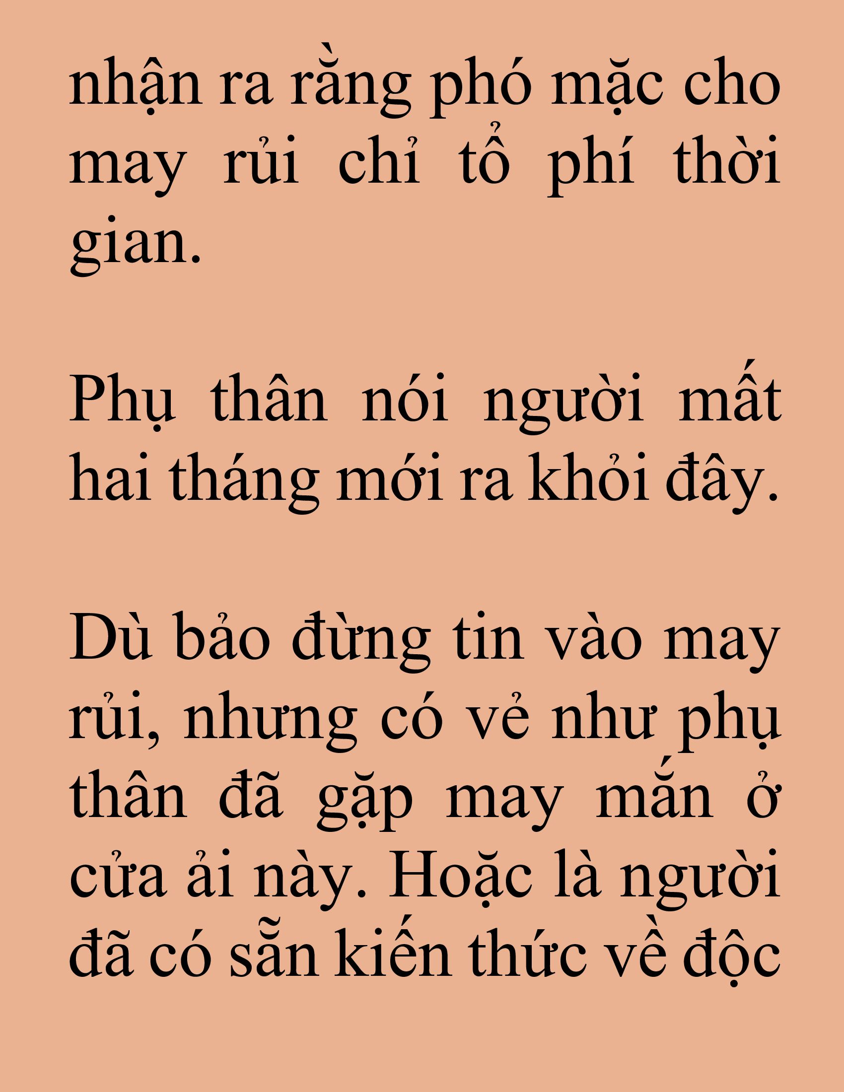 Đọc truyện SNVT[NOVEL] Tuyệt Thế Hồi Quy - Chương 19: Một Ngày Là Đủ