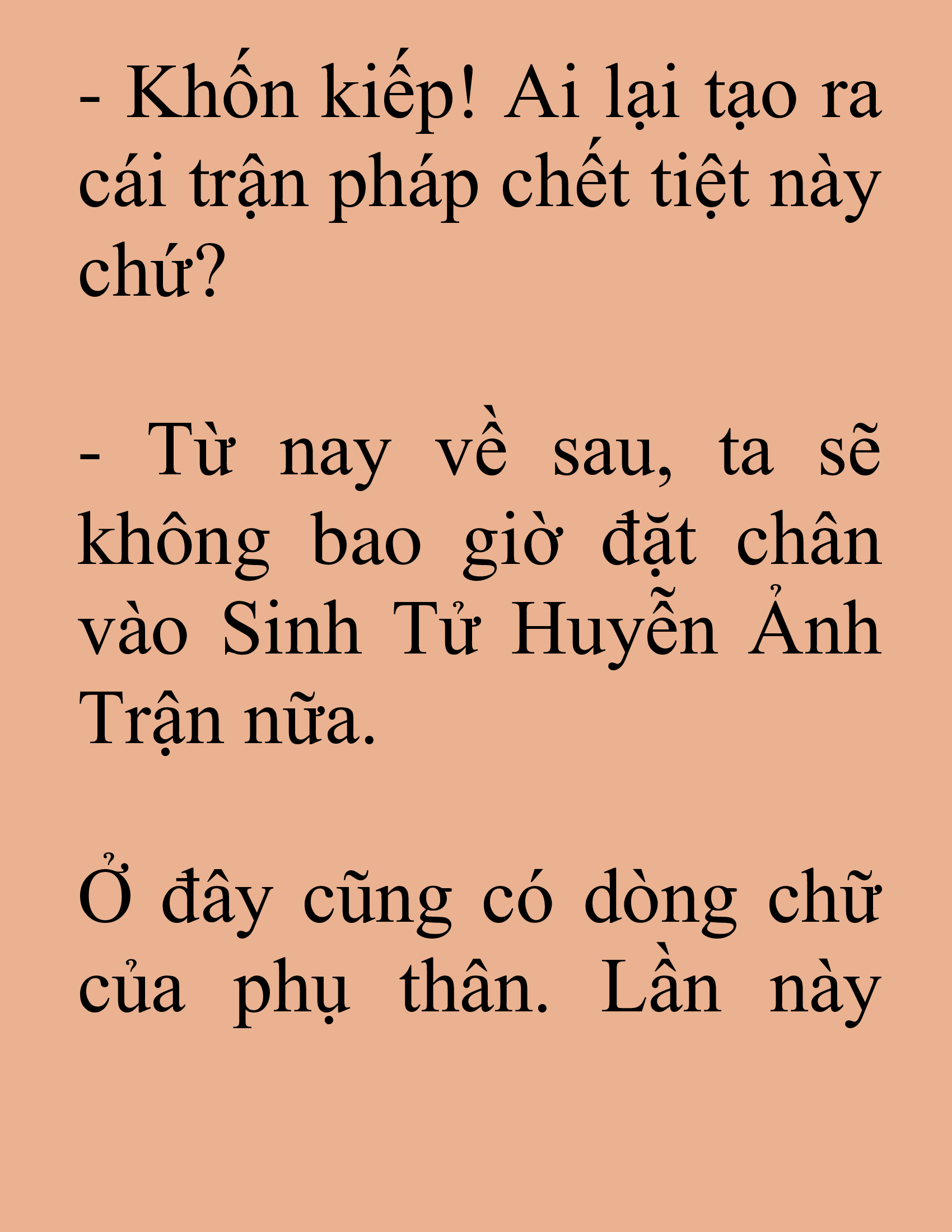 Đọc truyện SNVT[NOVEL] Tuyệt Thế Hồi Quy - Chương 20: Một Ngày Là Đủ