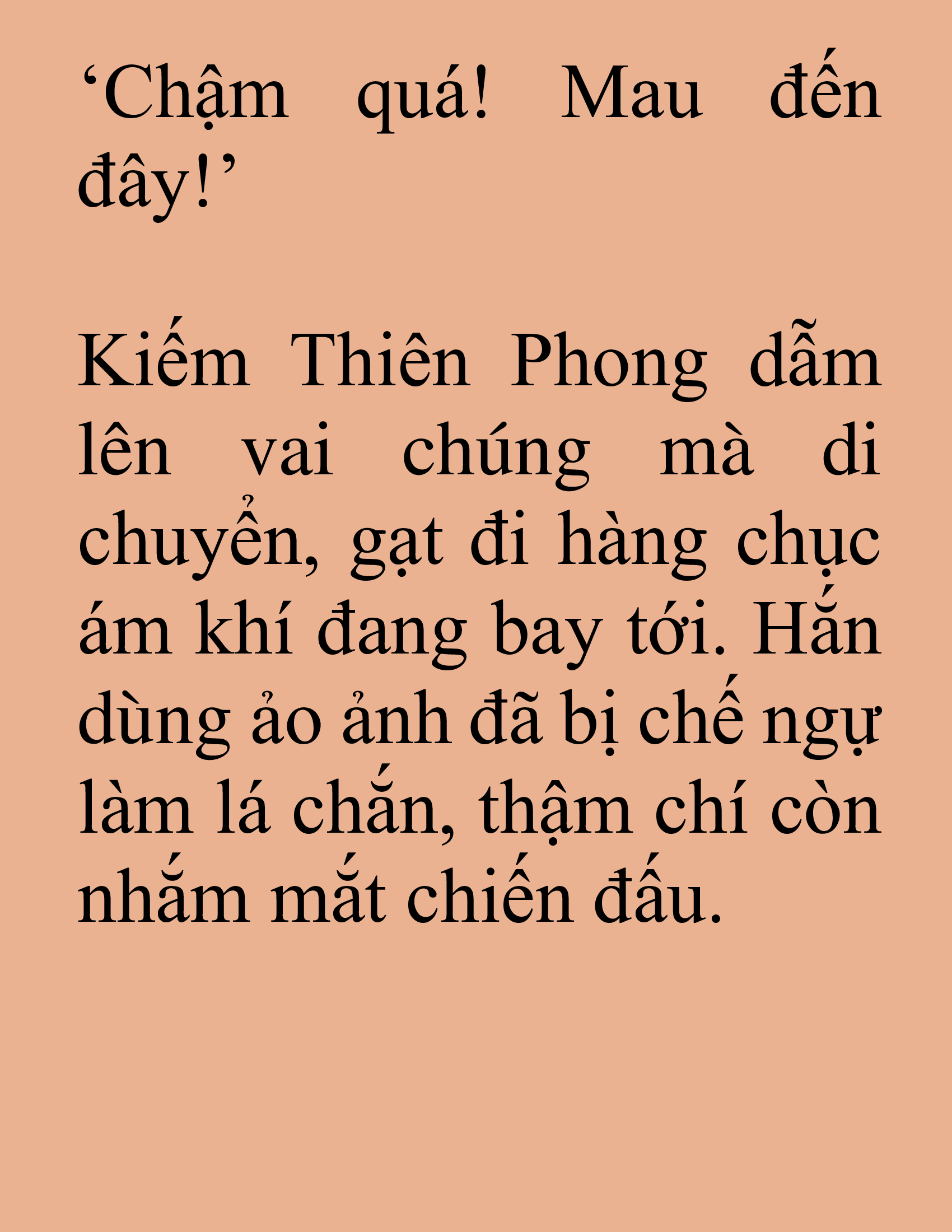 Đọc truyện SNVT[NOVEL] Tuyệt Thế Hồi Quy - Chương 20: Một Ngày Là Đủ
