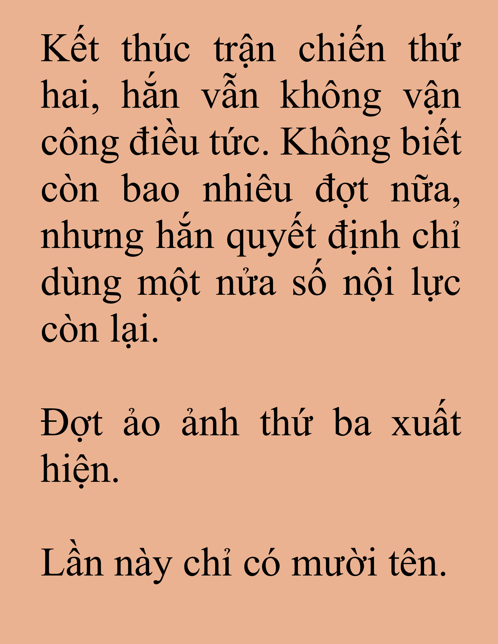 Đọc truyện SNVT[NOVEL] Tuyệt Thế Hồi Quy - Chương 20: Một Ngày Là Đủ