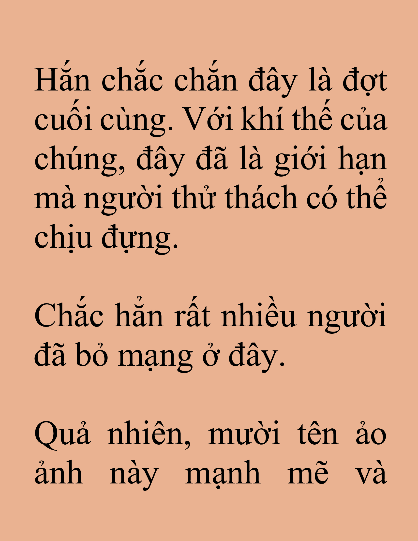 Đọc truyện SNVT[NOVEL] Tuyệt Thế Hồi Quy - Chương 20: Một Ngày Là Đủ