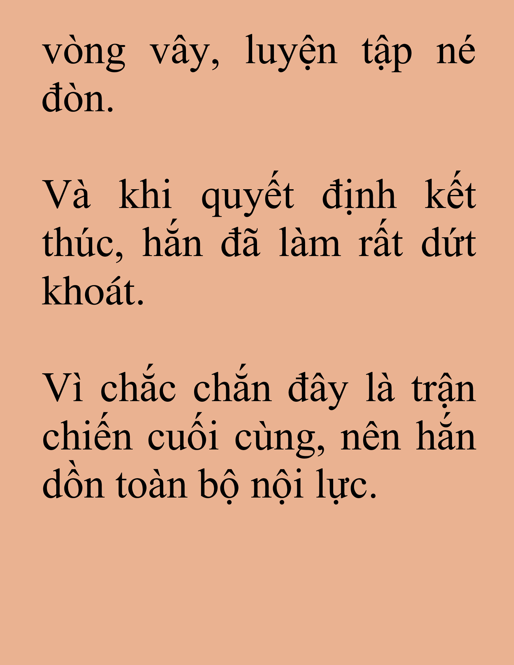 Đọc truyện SNVT[NOVEL] Tuyệt Thế Hồi Quy - Chương 20: Một Ngày Là Đủ