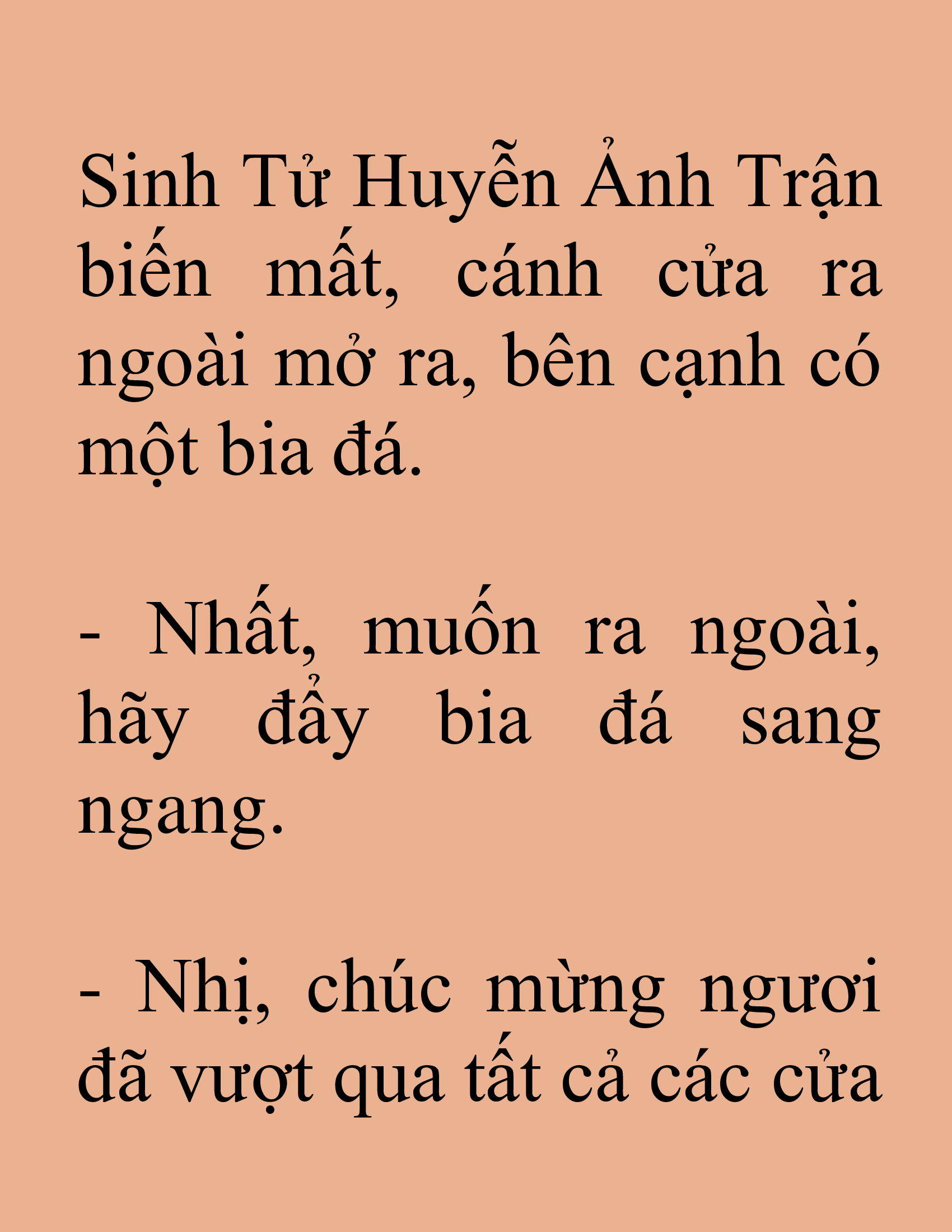 Đọc truyện SNVT[NOVEL] Tuyệt Thế Hồi Quy - Chương 20: Một Ngày Là Đủ