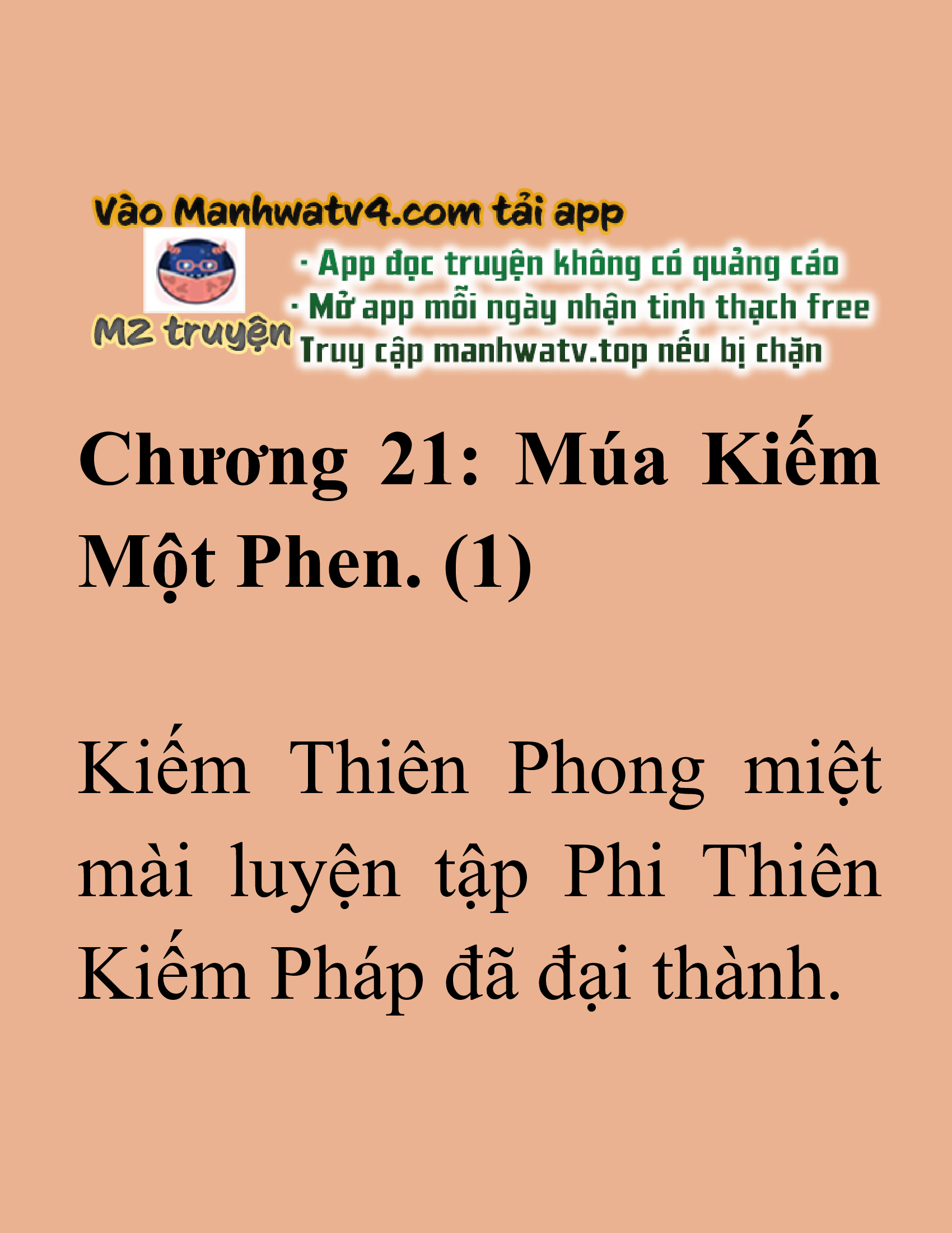 Đọc truyện SNVT[NOVEL] Tuyệt Thế Hồi Quy - Chương 21: Múa Kiếm Một Phen