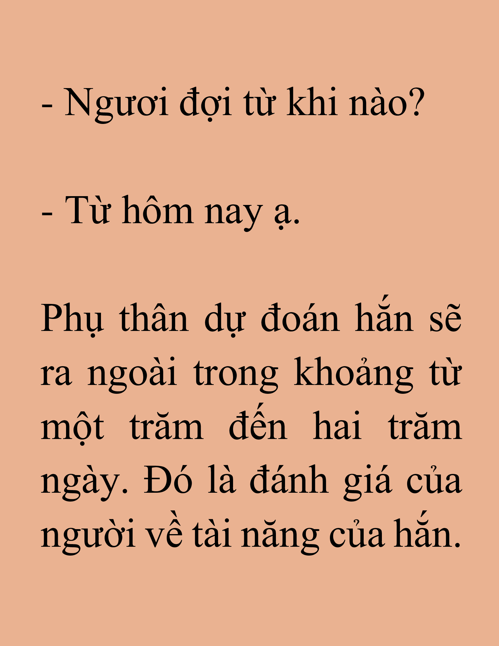 Đọc truyện SNVT[NOVEL] Tuyệt Thế Hồi Quy - Chương 21: Múa Kiếm Một Phen