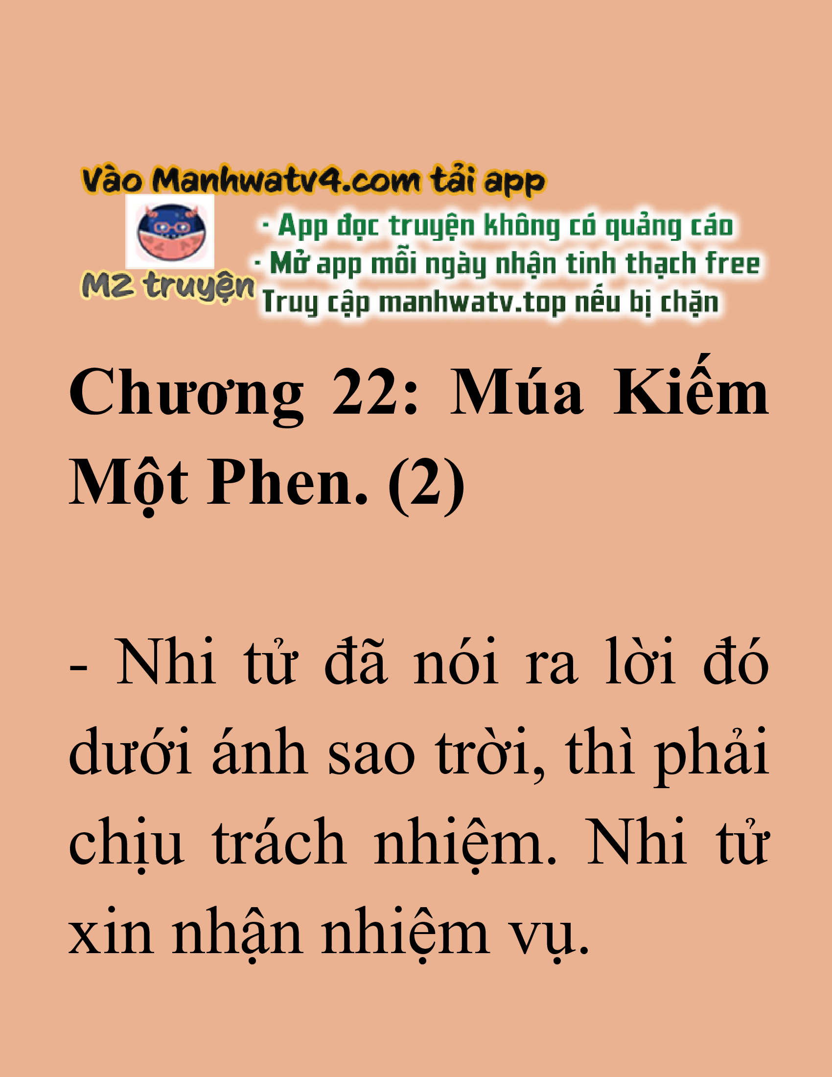 Đọc truyện SNVT[NOVEL] Tuyệt Thế Hồi Quy - Chương 22: Múa Kiếm Một Phen