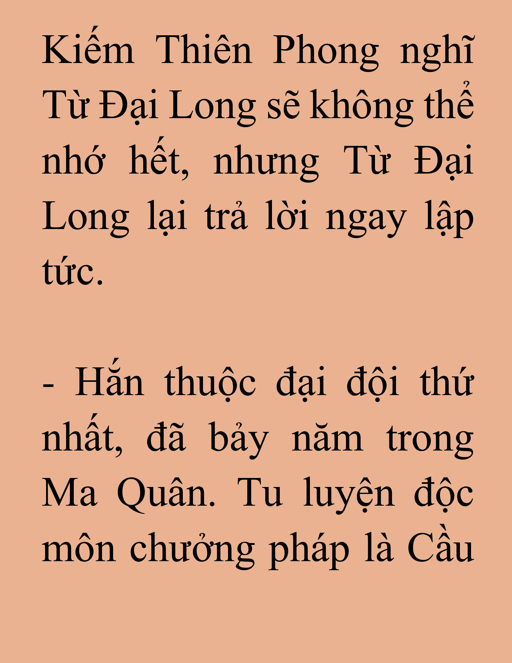 Đọc truyện SNVT[NOVEL] Tuyệt Thế Hồi Quy - Chương 22: Múa Kiếm Một Phen