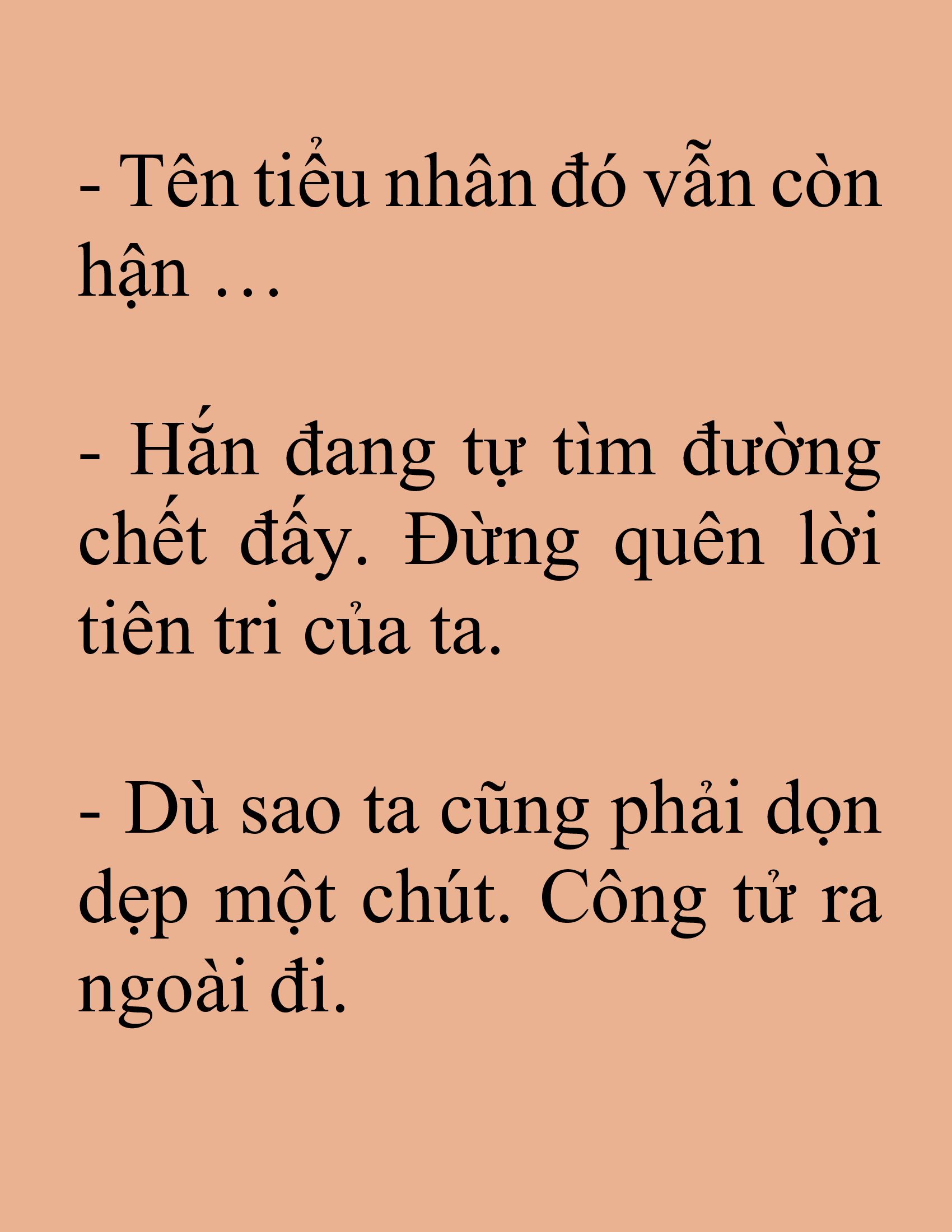 Đọc truyện SNVT[NOVEL] Tuyệt Thế Hồi Quy - Chương 26: Thời Buổi Này Kẻ Thức Thời Mới Là Trang Tuấn Kiệt