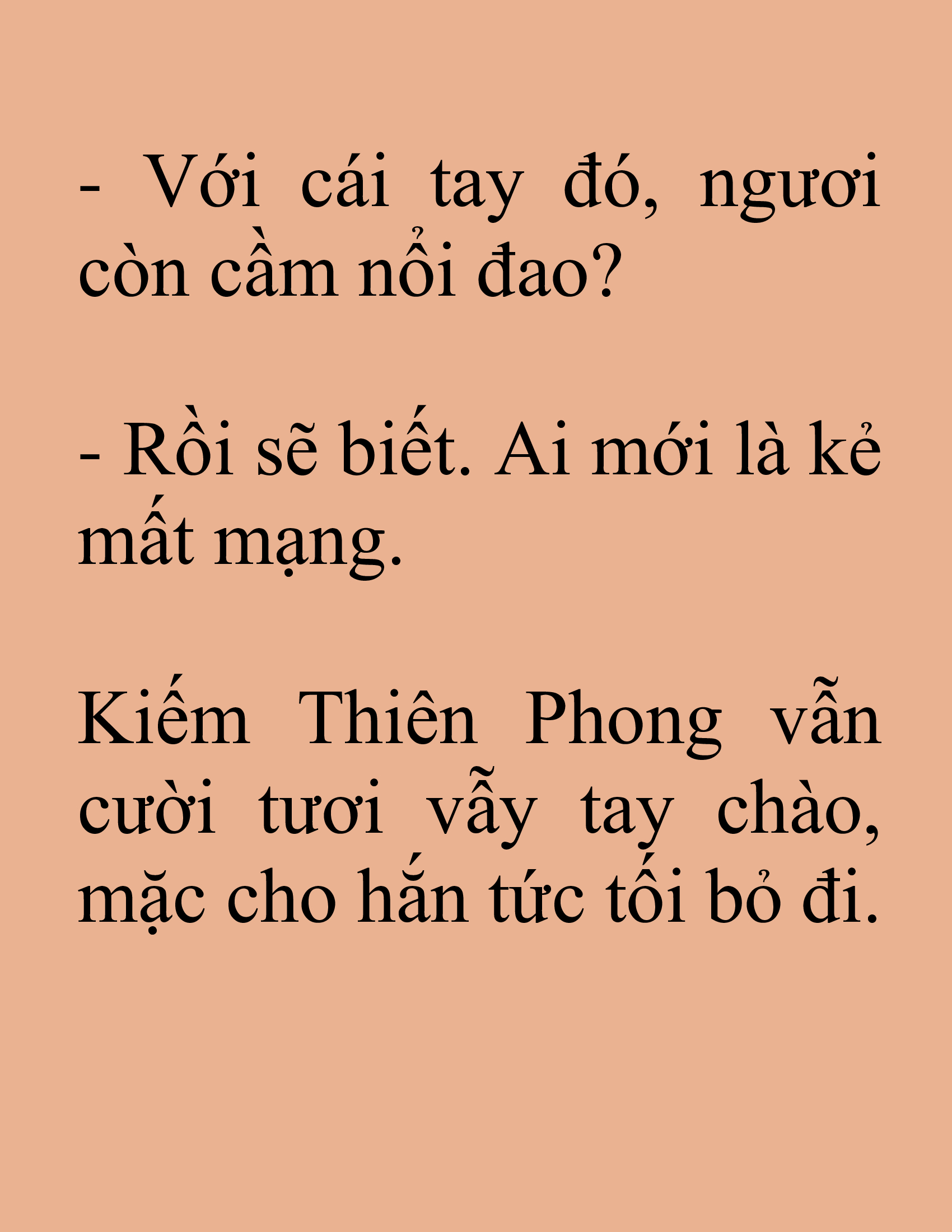 Đọc truyện SNVT[NOVEL] Tuyệt Thế Hồi Quy - Chương 26: Thời Buổi Này Kẻ Thức Thời Mới Là Trang Tuấn Kiệt