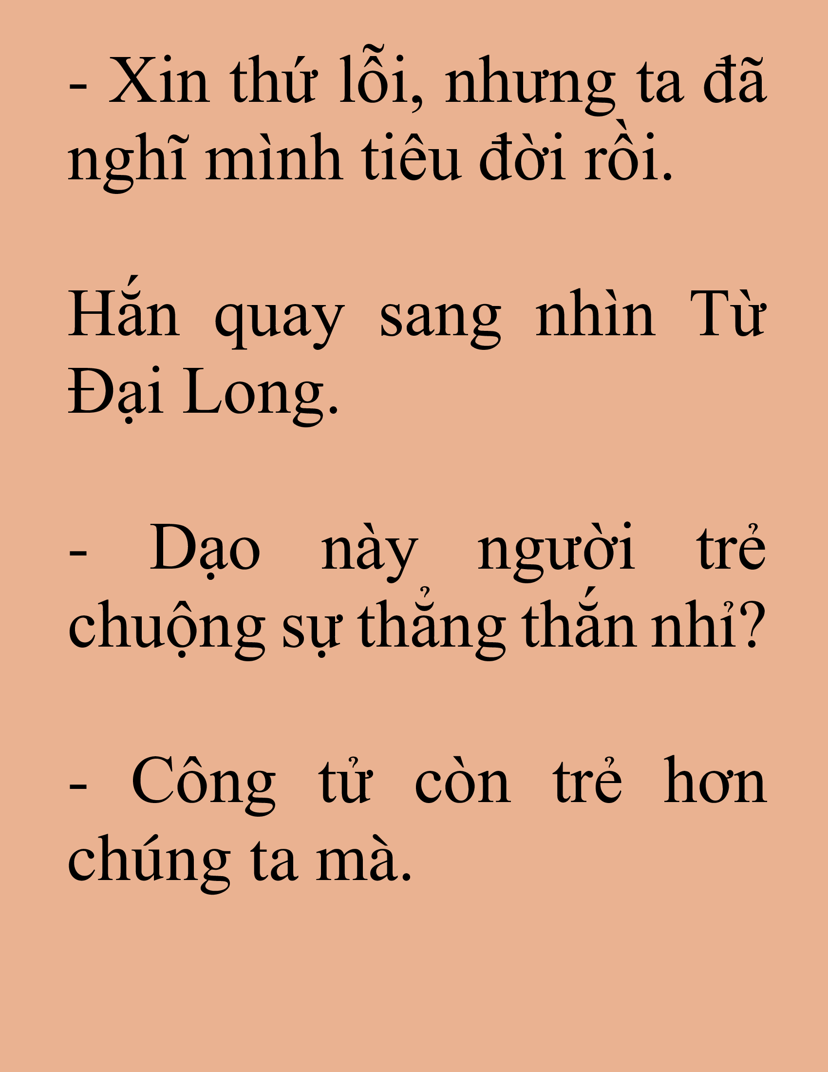 Đọc truyện SNVT[NOVEL] Tuyệt Thế Hồi Quy - Chương 28: Độc Giả Donate