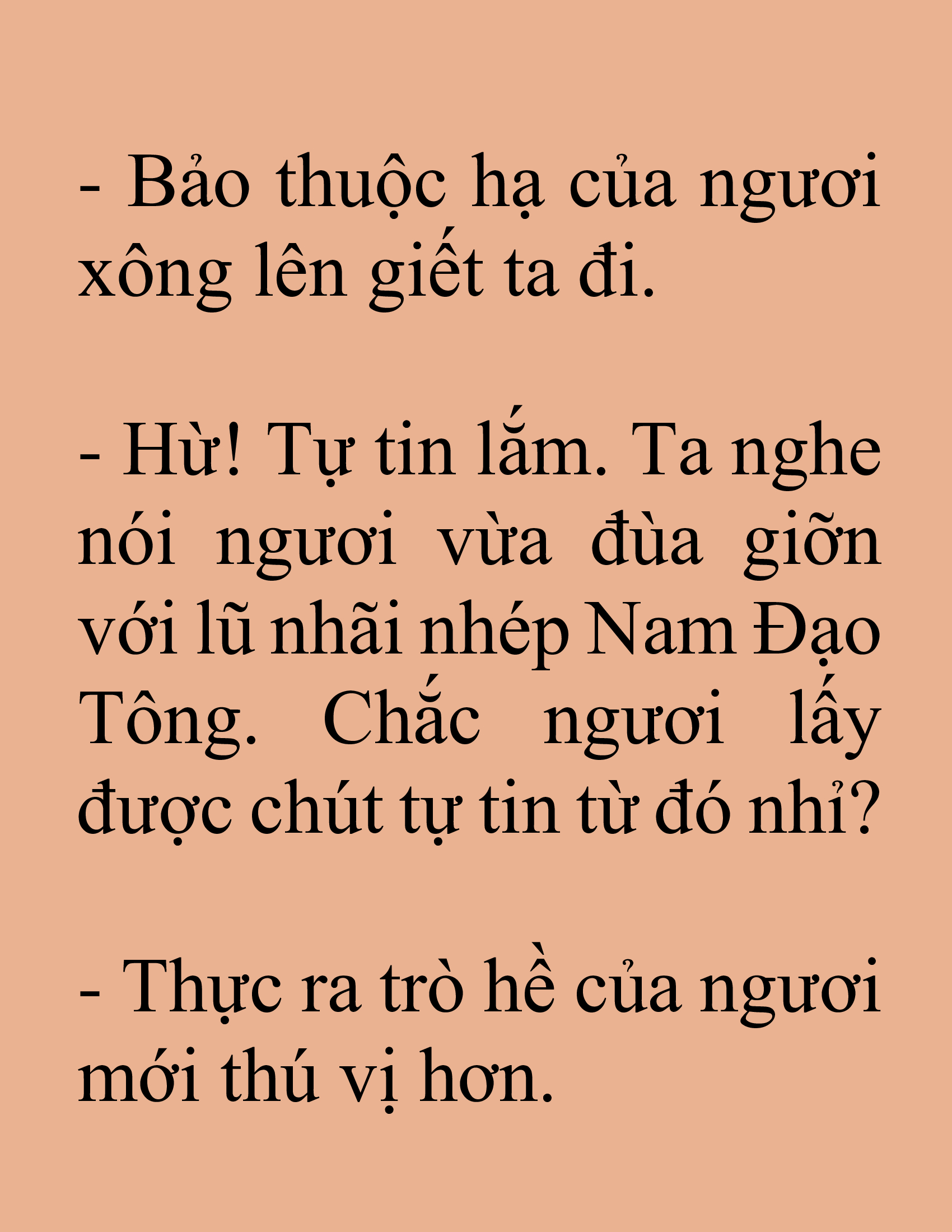 Đọc truyện SNVT[NOVEL] Tuyệt Thế Hồi Quy - Chương 29: Độc Giả Donate