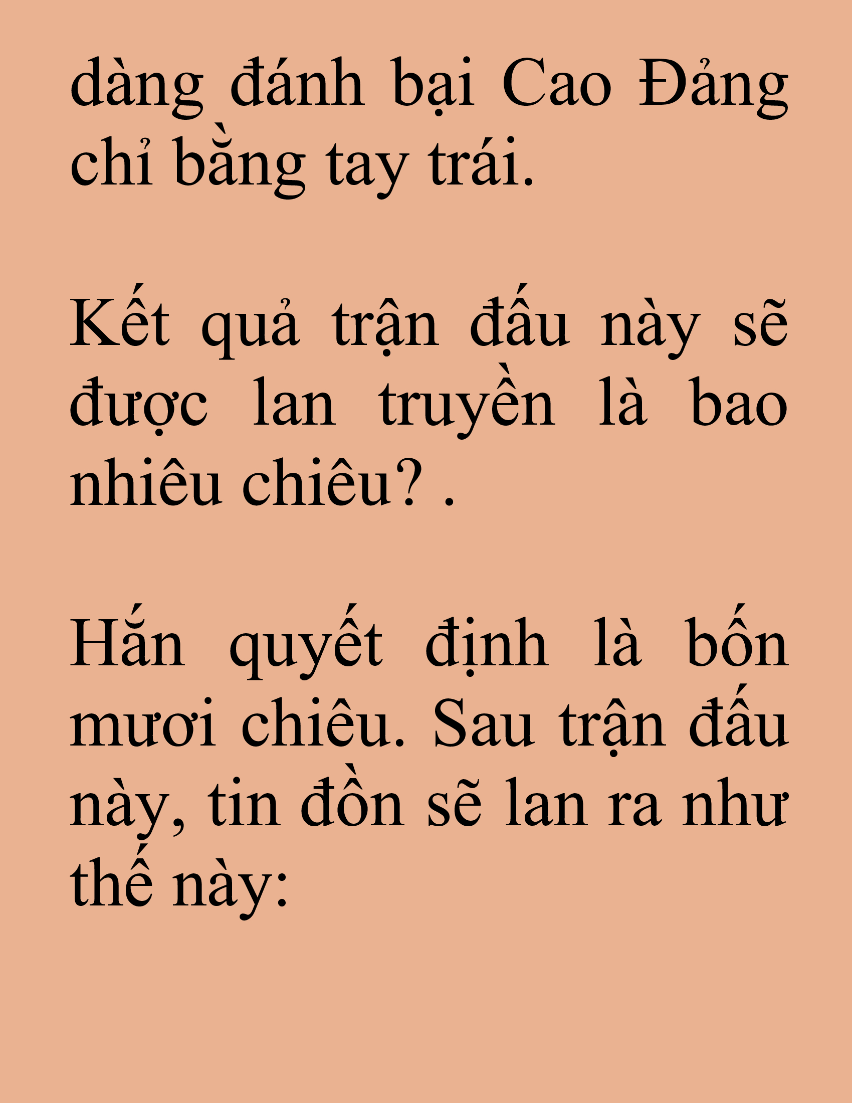 Đọc truyện SNVT[NOVEL] Tuyệt Thế Hồi Quy - Chương 29: Độc Giả Donate