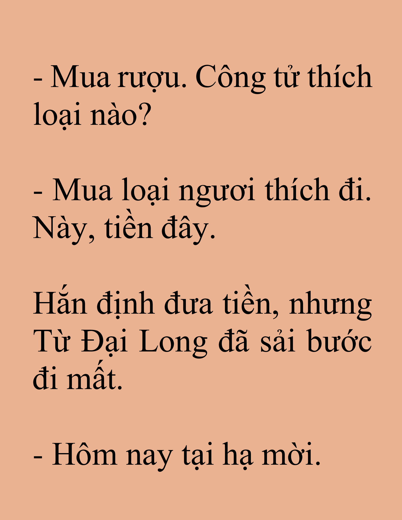 Đọc truyện SNVT[NOVEL] Tuyệt Thế Hồi Quy - Chương 31: Độc Giả Donate