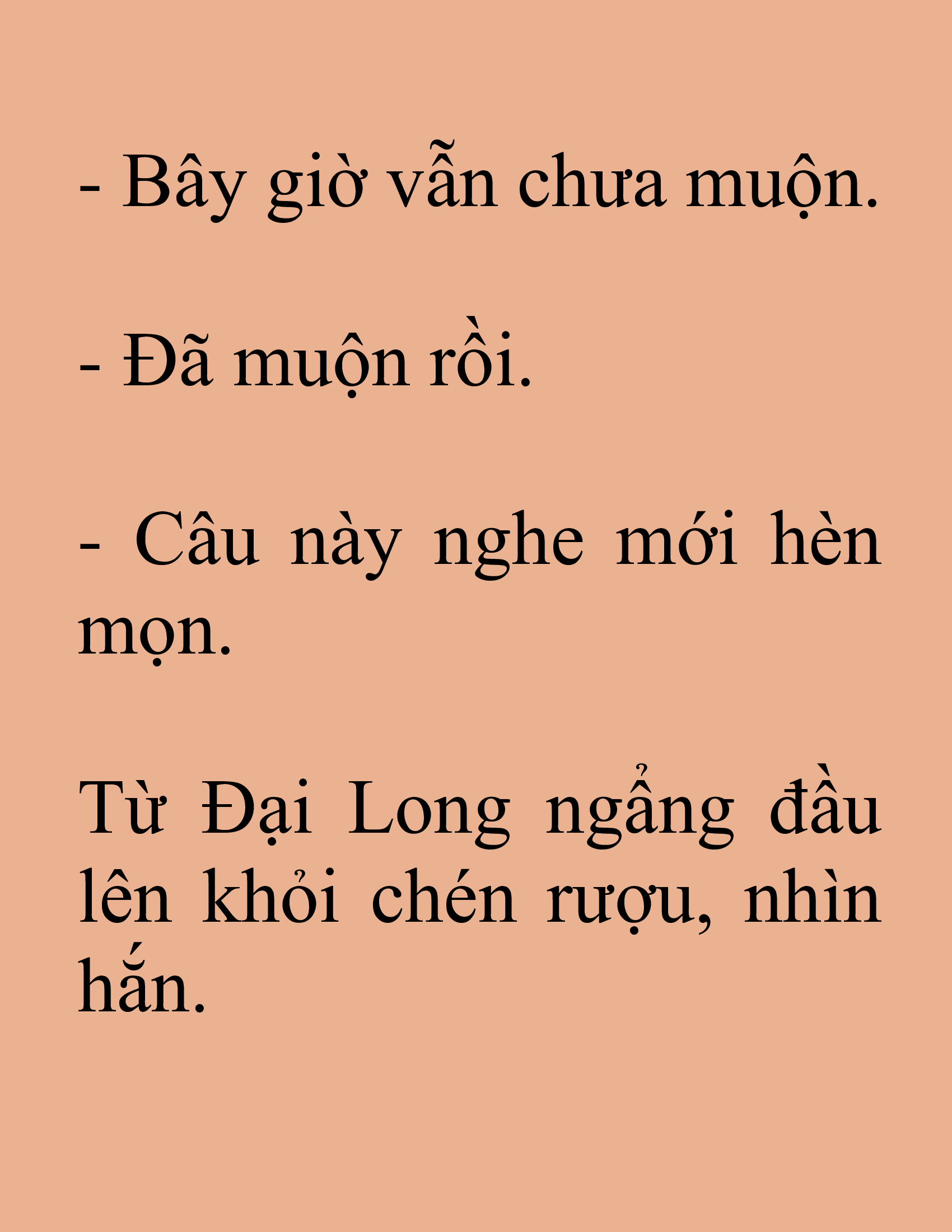 Đọc truyện SNVT[NOVEL] Tuyệt Thế Hồi Quy - Chương 31: Độc Giả Donate