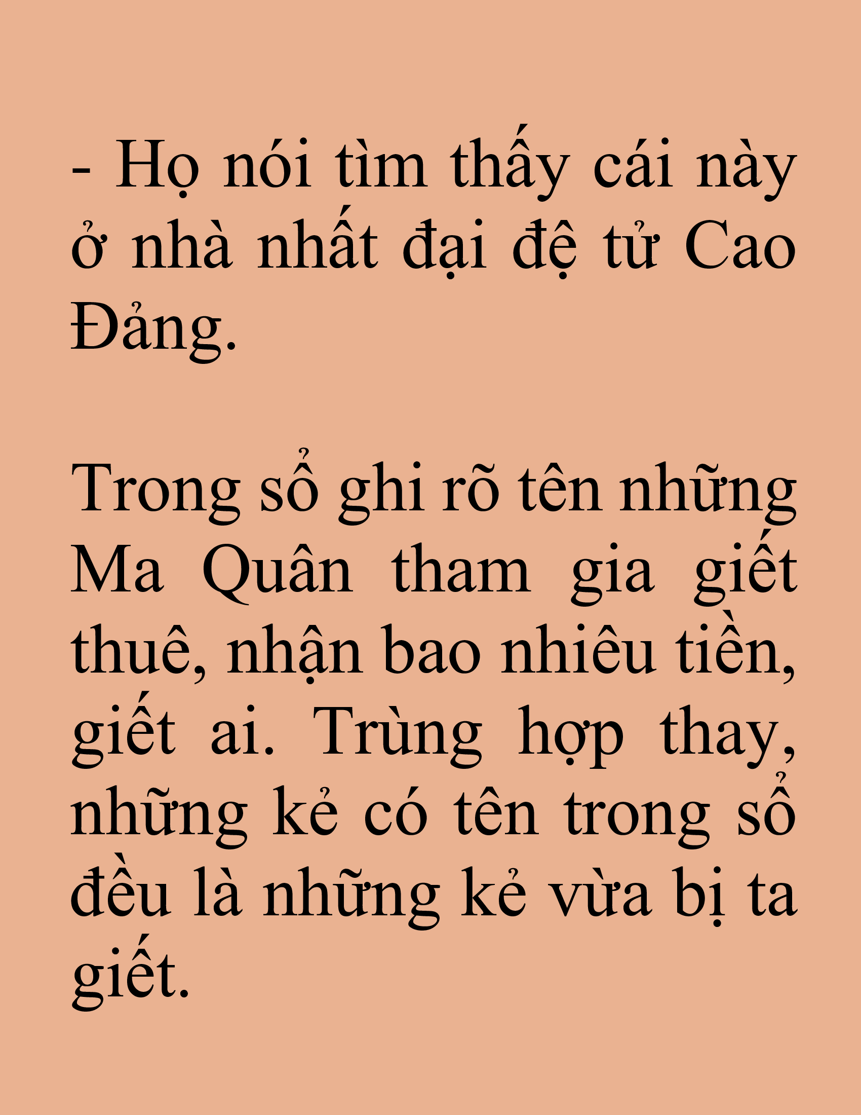 Đọc truyện SNVT[NOVEL] Tuyệt Thế Hồi Quy - Chương 31: Độc Giả Donate