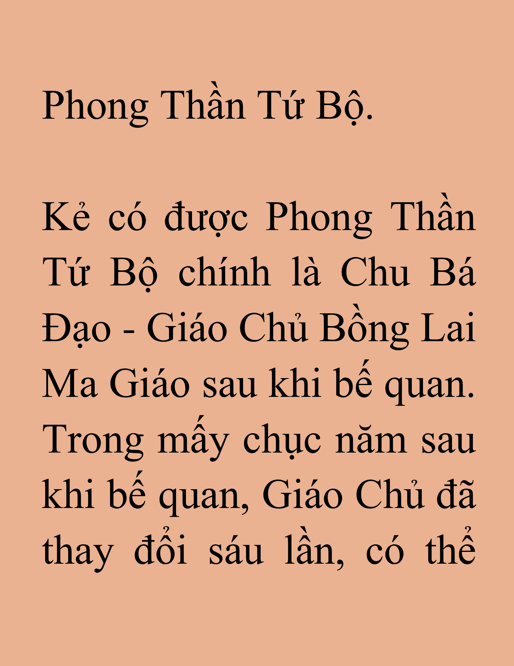 Đọc truyện SNVT[NOVEL] Tuyệt Thế Hồi Quy - Chương 38