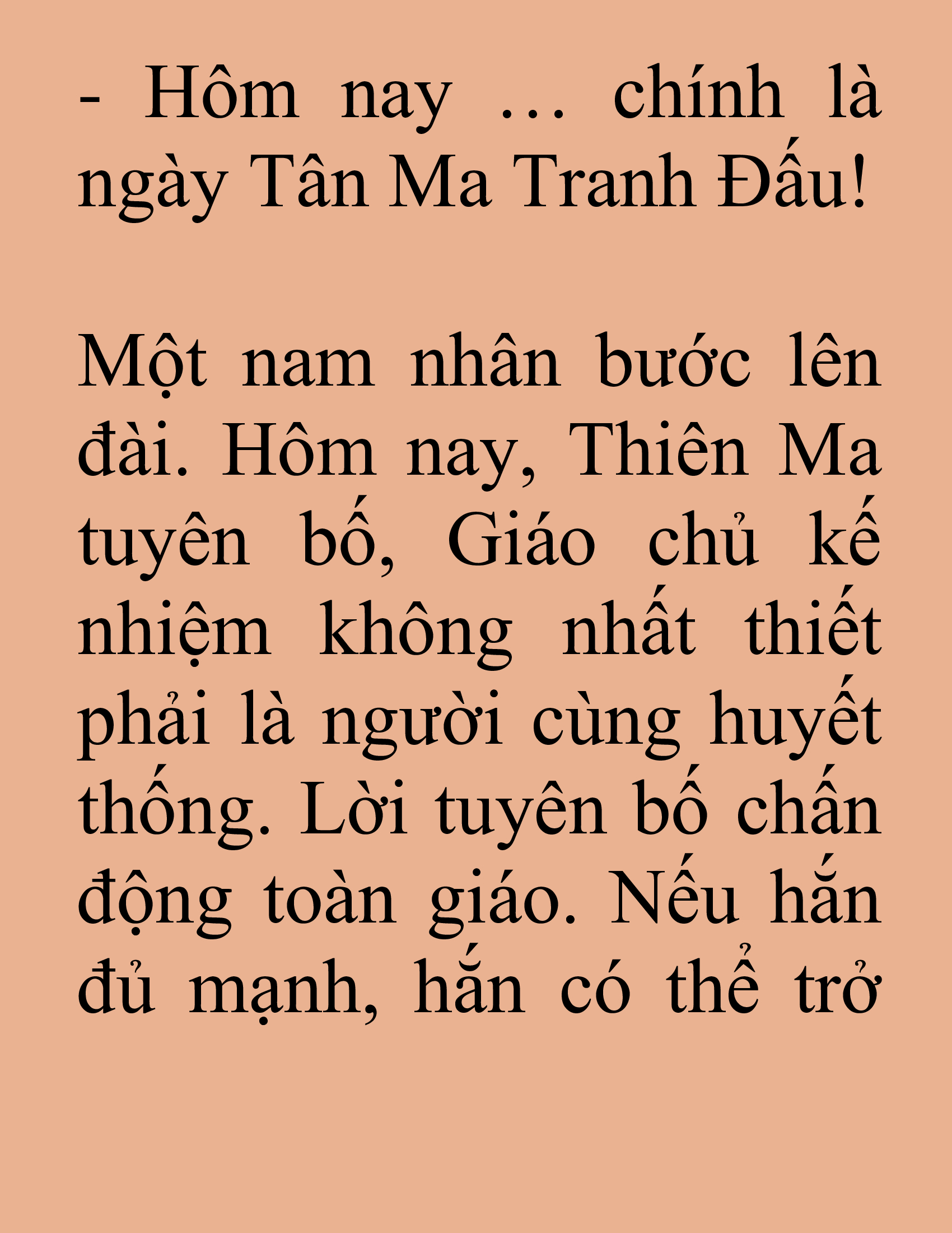 Đọc truyện SNVT[NOVEL] Tuyệt Thế Hồi Quy - Chương 4: Tân Ma Tranh Đấu