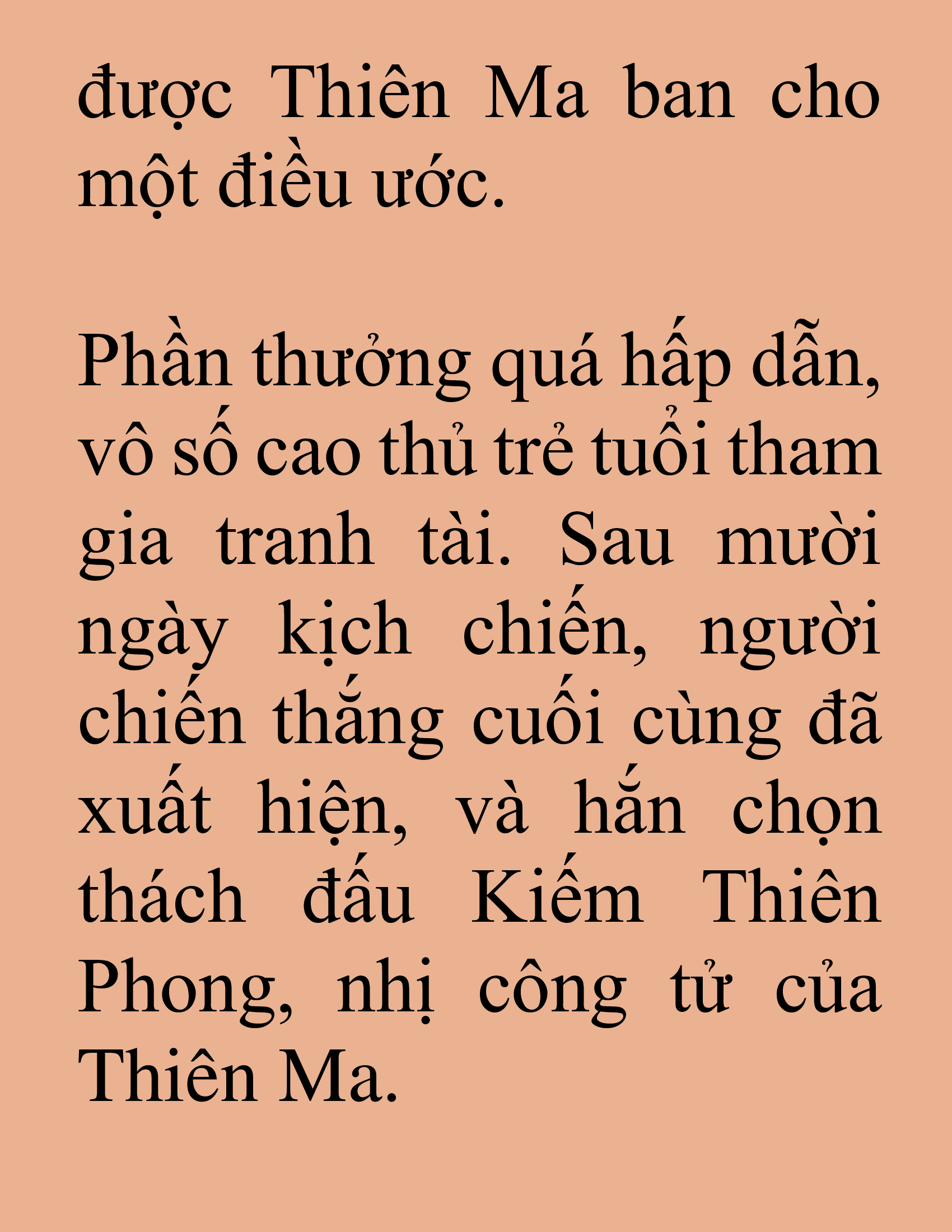 Đọc truyện SNVT[NOVEL] Tuyệt Thế Hồi Quy - Chương 4: Tân Ma Tranh Đấu