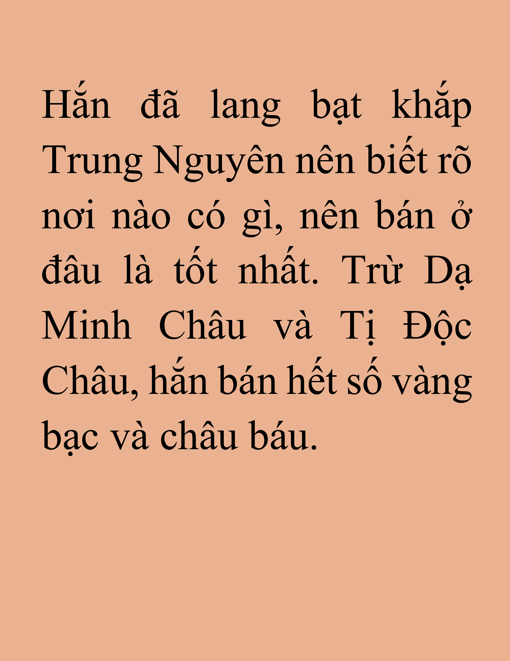 Đọc truyện SNVT[NOVEL] Tuyệt Thế Hồi Quy - Chương 48