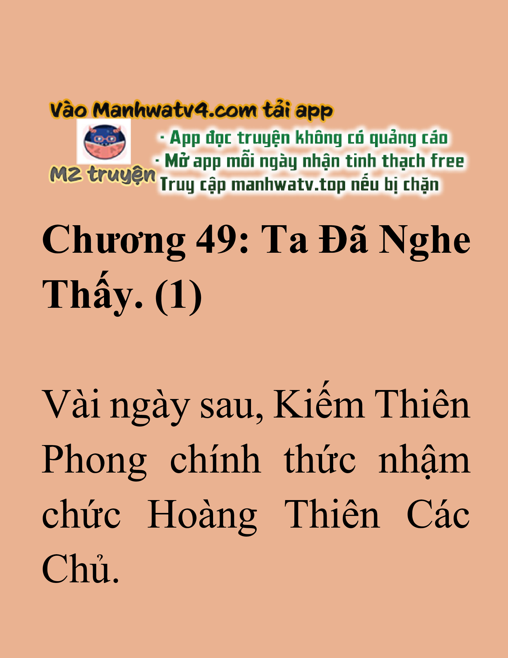 Đọc truyện SNVT[NOVEL] Tuyệt Thế Hồi Quy - Chương 49