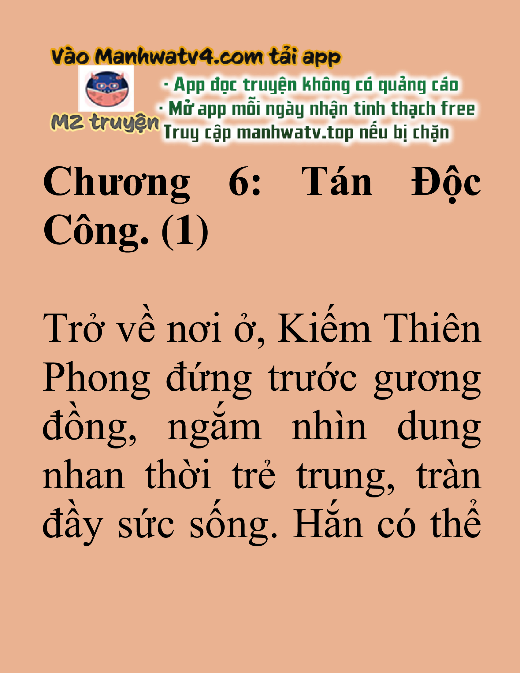 Đọc truyện SNVT[NOVEL] Tuyệt Thế Hồi Quy - Chương 6: Tán Độc Công