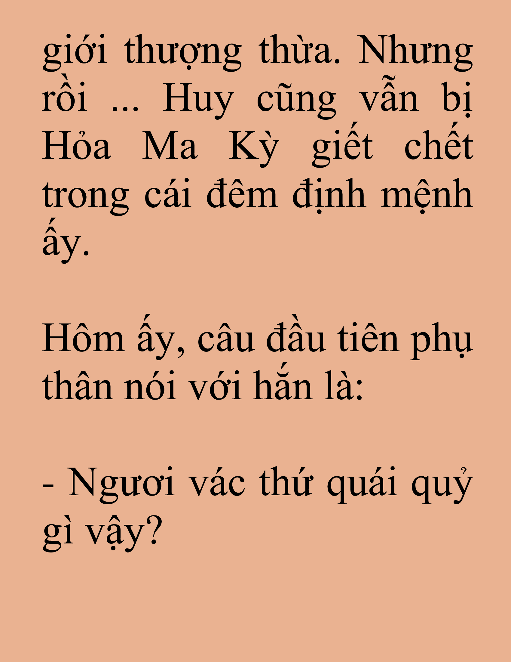 Đọc truyện SNVT[NOVEL] Tuyệt Thế Hồi Quy - Chương 8: Mãnh Thú Không Giấu Móng Vuốt