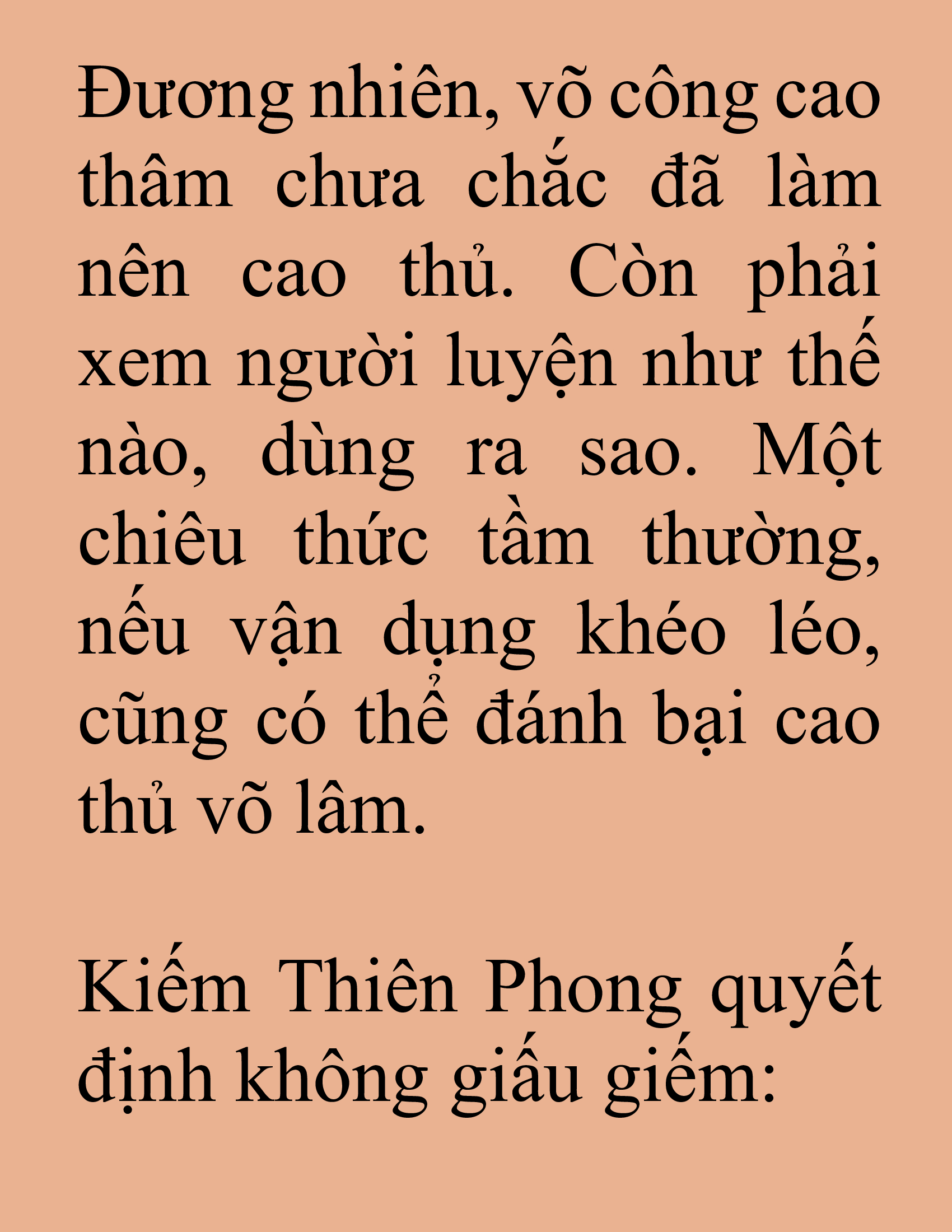 Đọc truyện SNVT[NOVEL] Tuyệt Thế Hồi Quy - Chương 8: Mãnh Thú Không Giấu Móng Vuốt