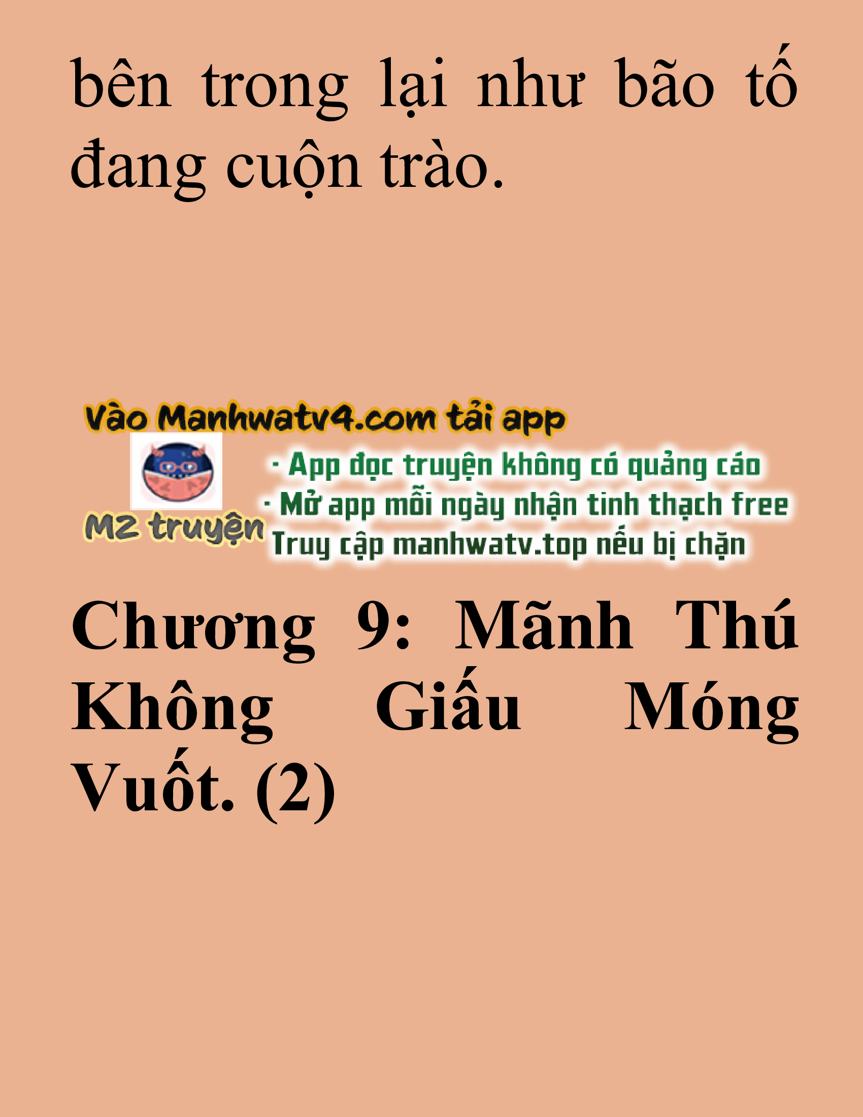 Đọc truyện SNVT[NOVEL] Tuyệt Thế Hồi Quy - Chương 9: Mãnh Thú Không Giấu Móng Vuốt