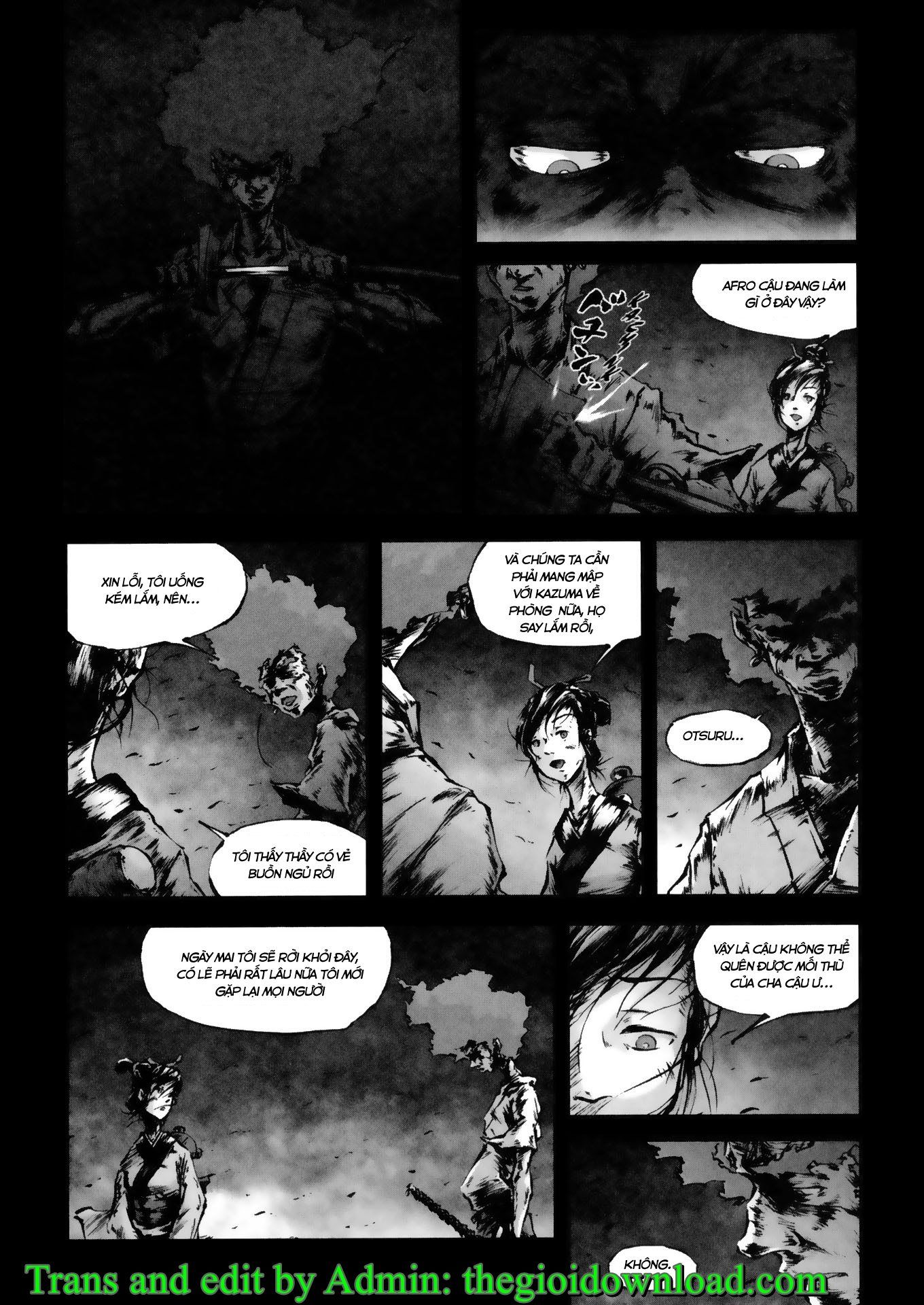 Đọc truyện Afro Samurai - Chap 9