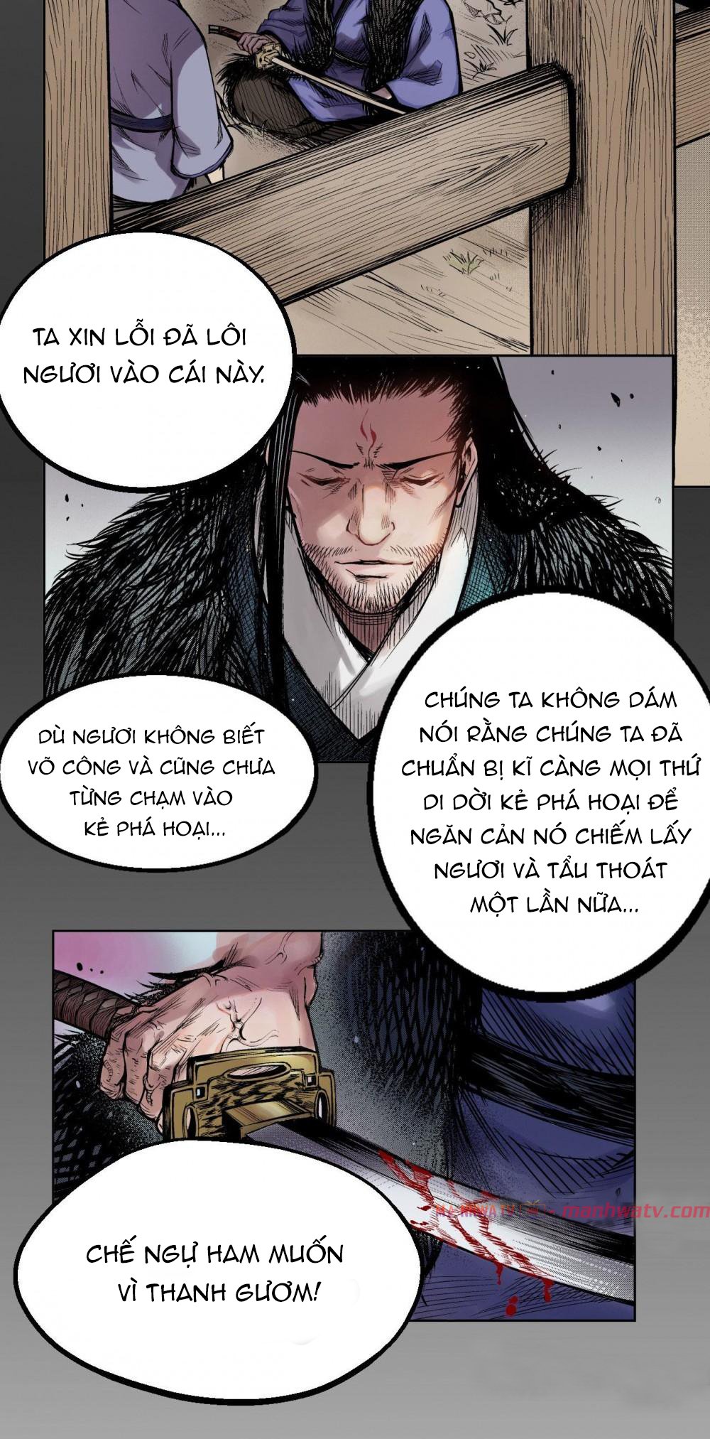 Đọc truyện Thanh gươm quỷ - Chap 2