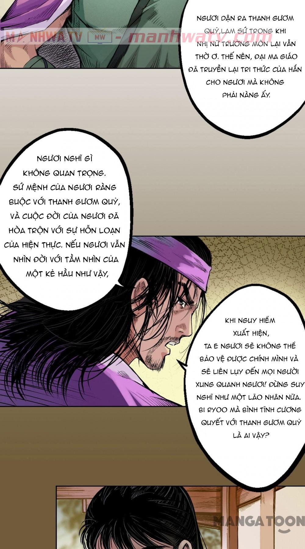 Đọc truyện Thanh gươm quỷ - Chap 58