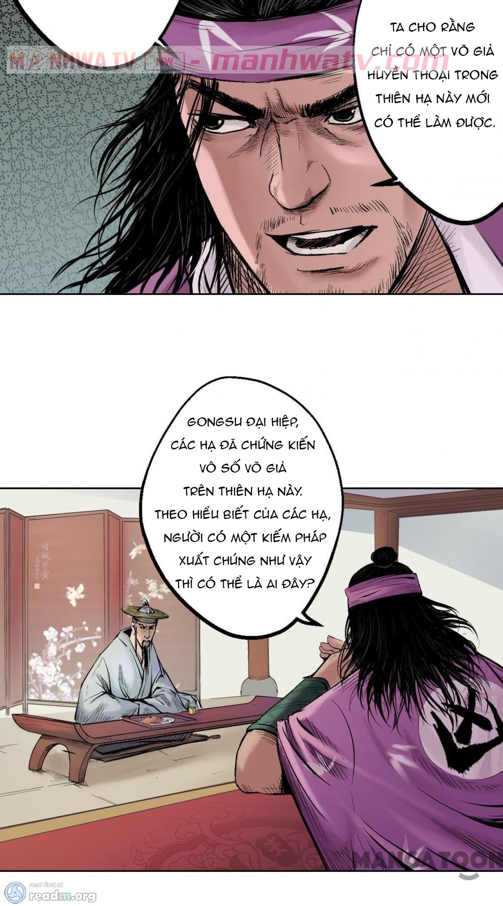 Đọc truyện Thanh gươm quỷ - Chap 56