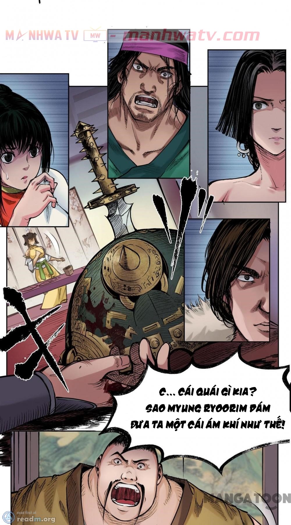 Đọc truyện Thanh gươm quỷ - Chap 54