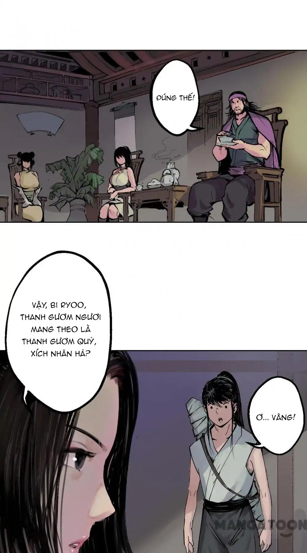 Đọc truyện Thanh gươm quỷ - Chap 44